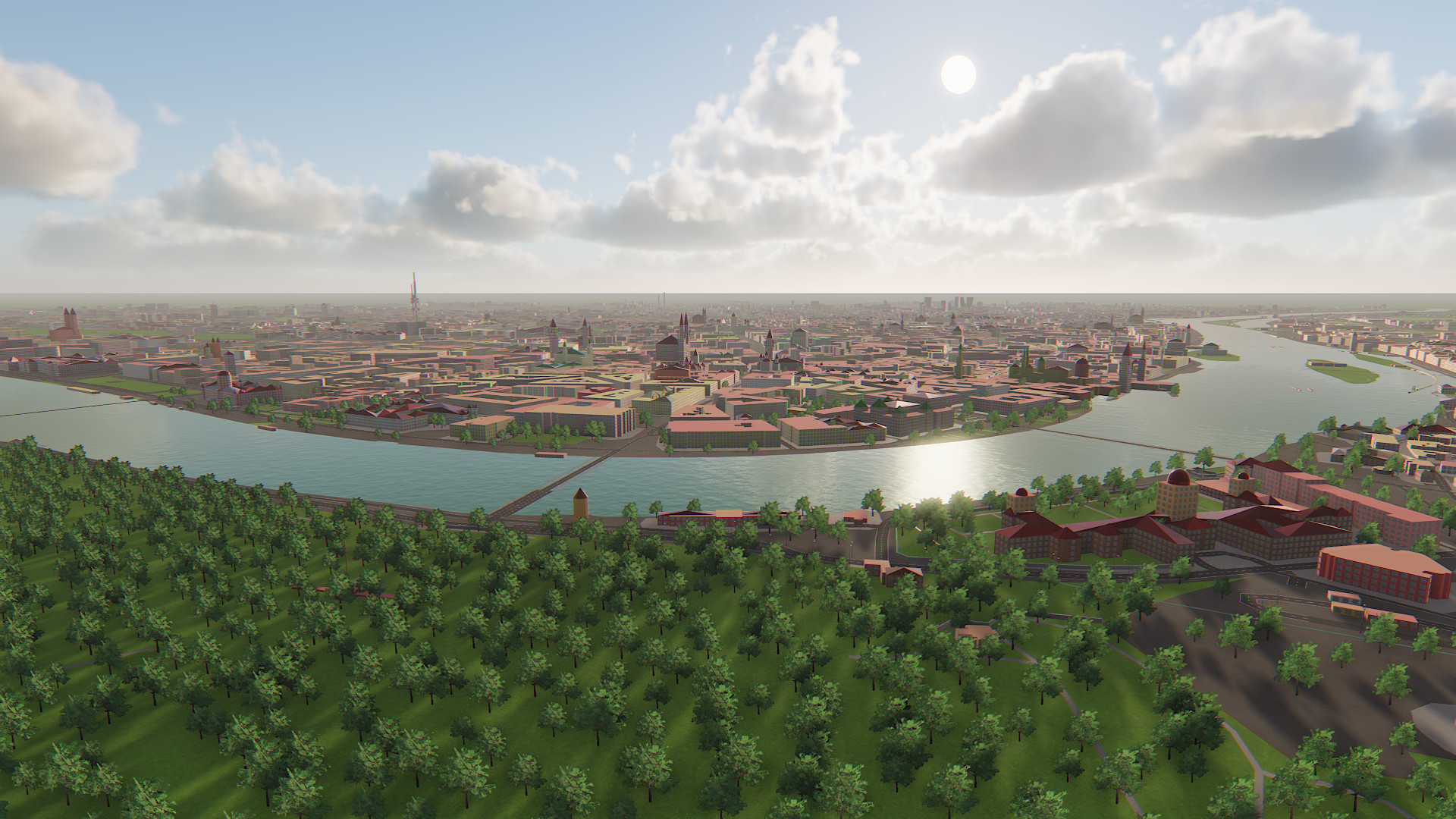 Your city in 3D screenshot