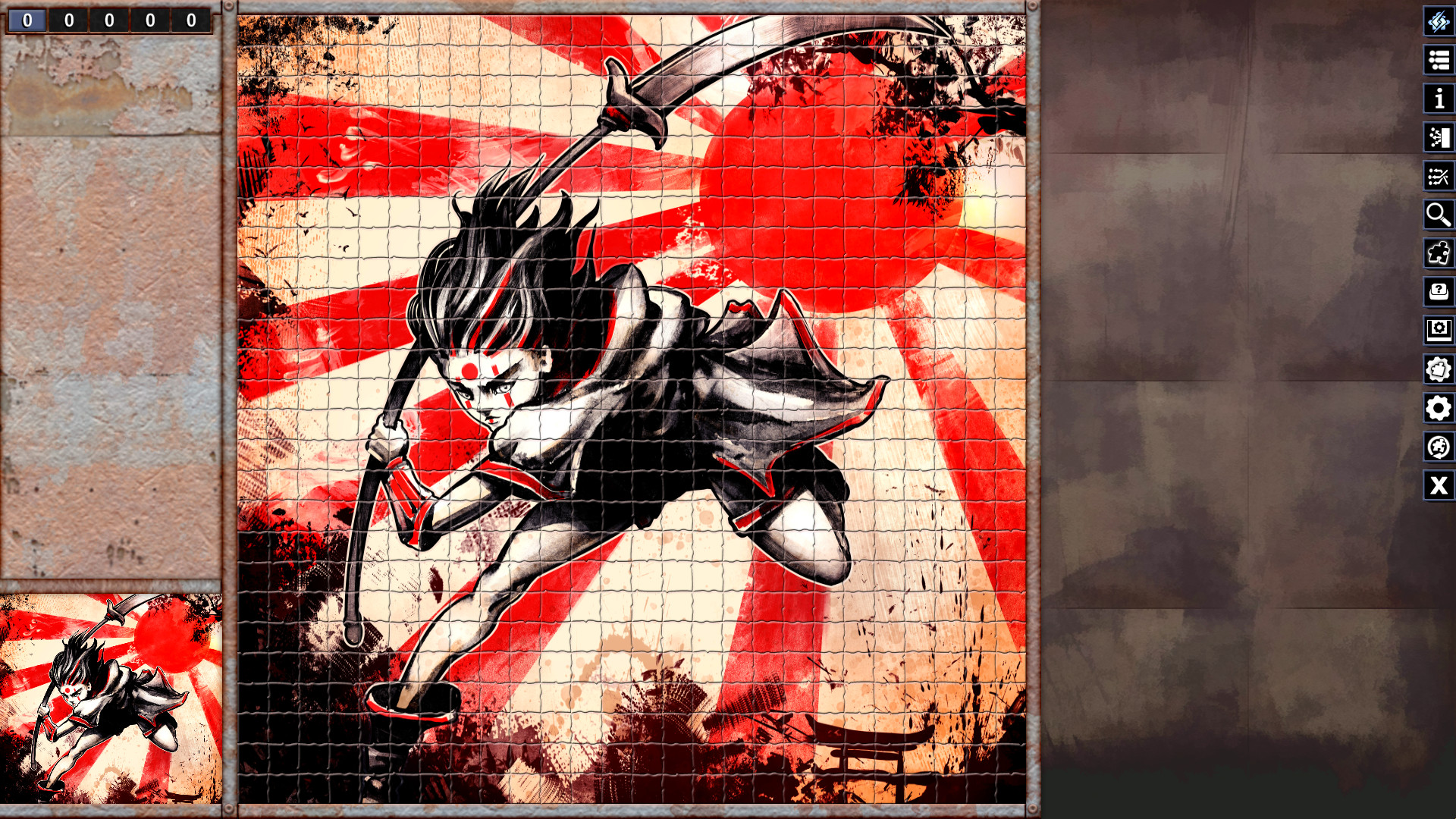 Pixel Puzzles Illustrations & Anime - Jigsaw Pack: Warriors screenshot