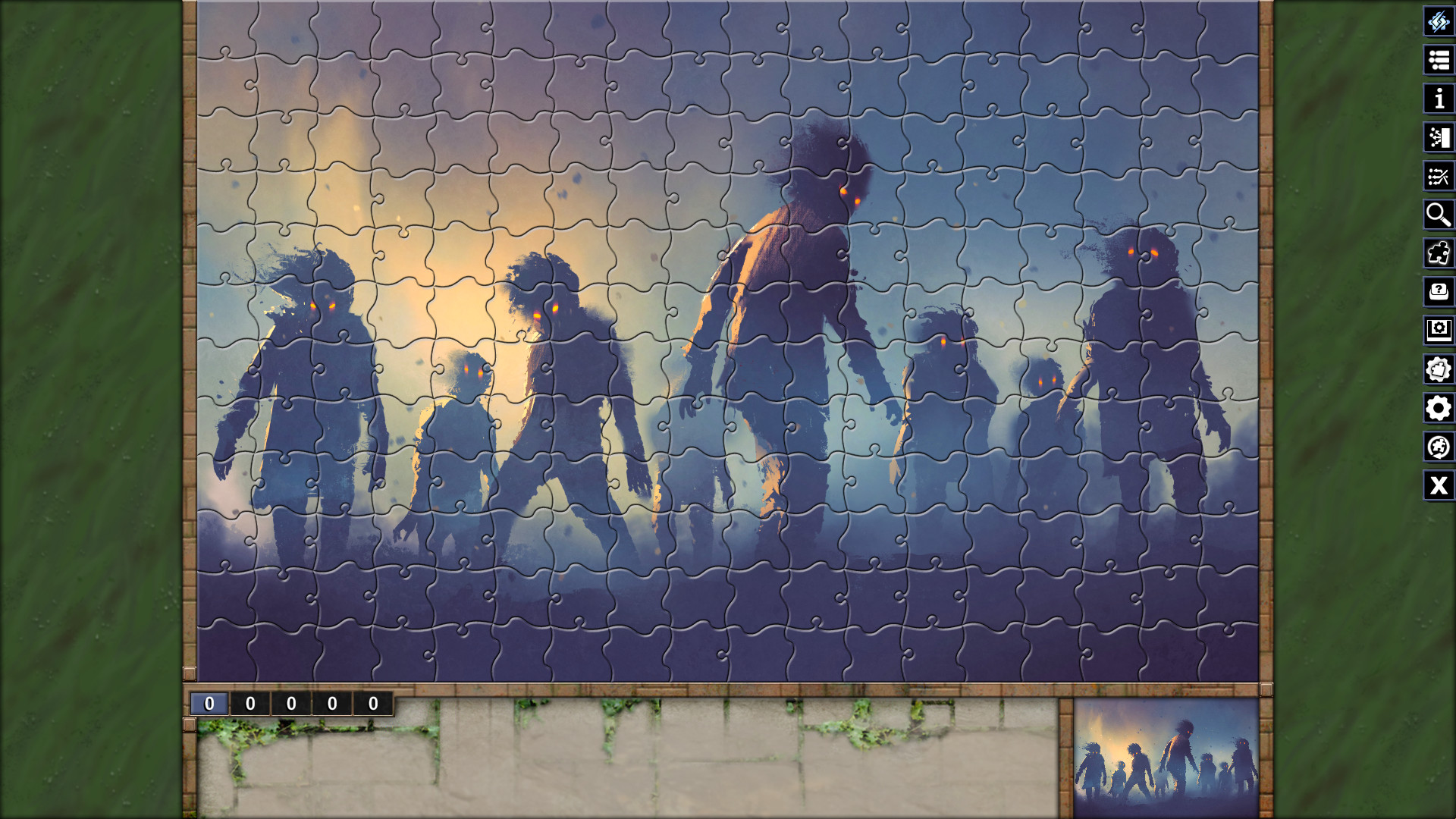 Pixel Puzzles Illustrations & Anime - Jigsaw Pack: Zombies screenshot