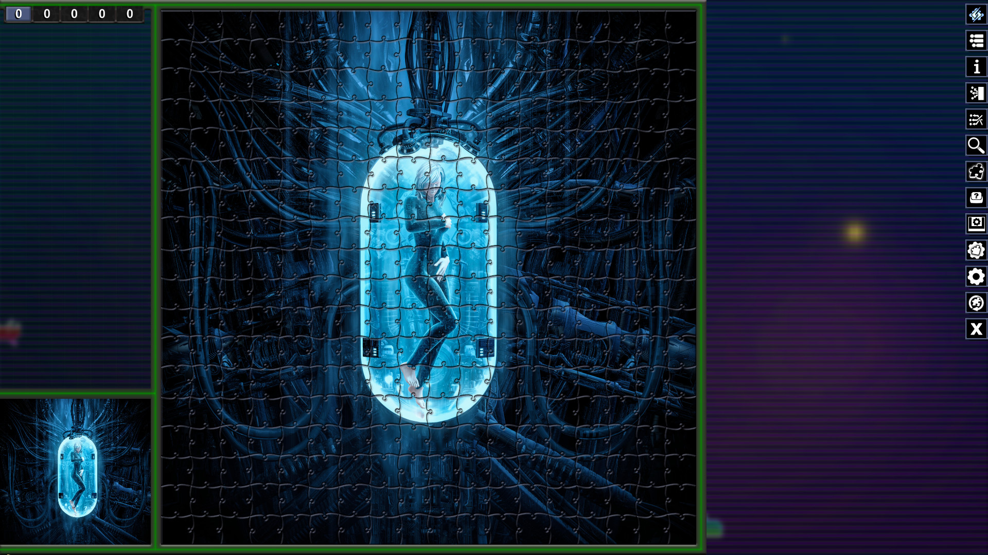 Pixel Puzzles Illustrations & Anime - Jigsaw Pack: Sci-Fi screenshot