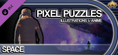Pixel Puzzles Illustrations & Anime - Jigsaw Pack: Space
