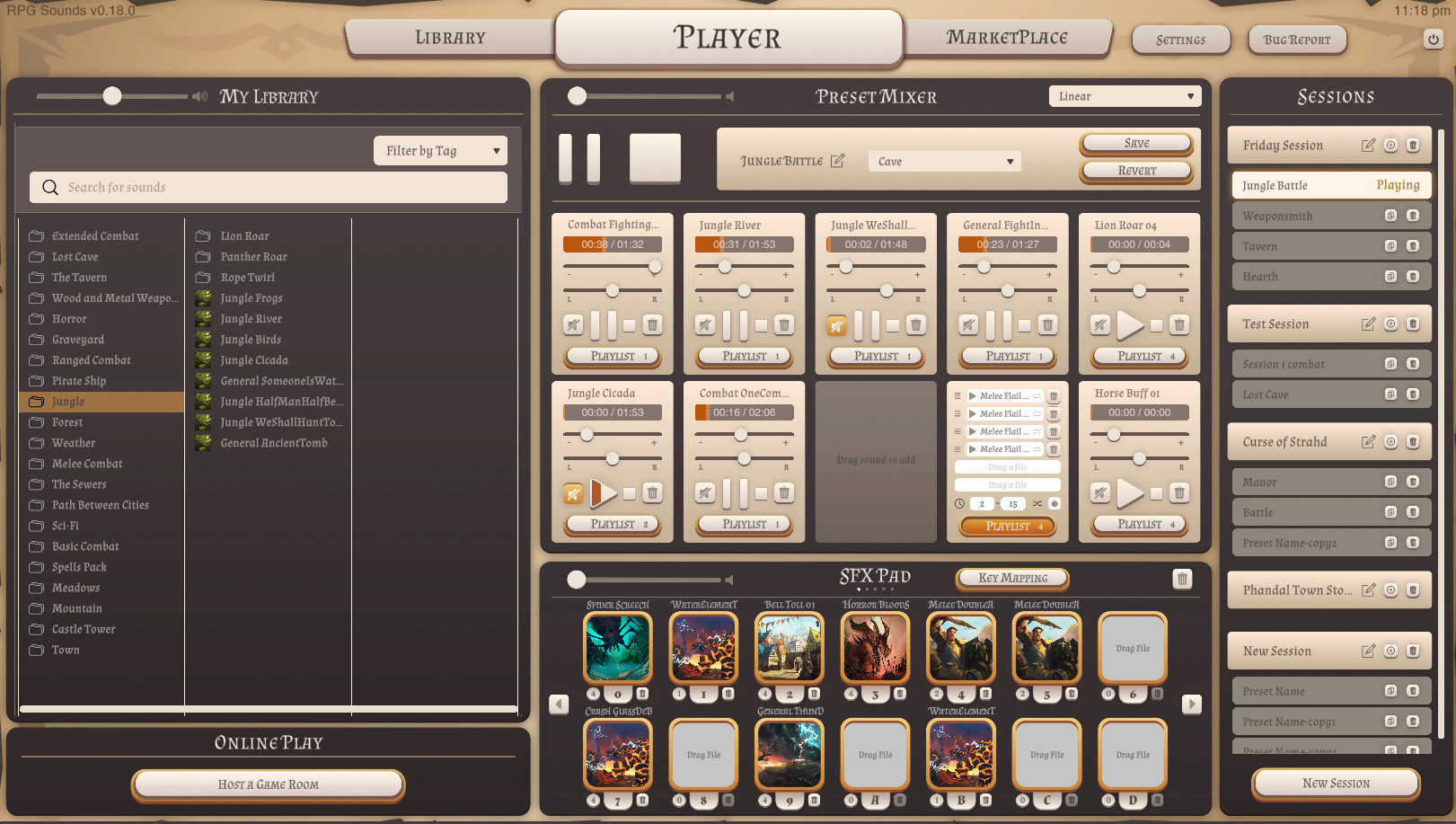 RPG Sounds - Wood and metal weapons - Sound Pack screenshot