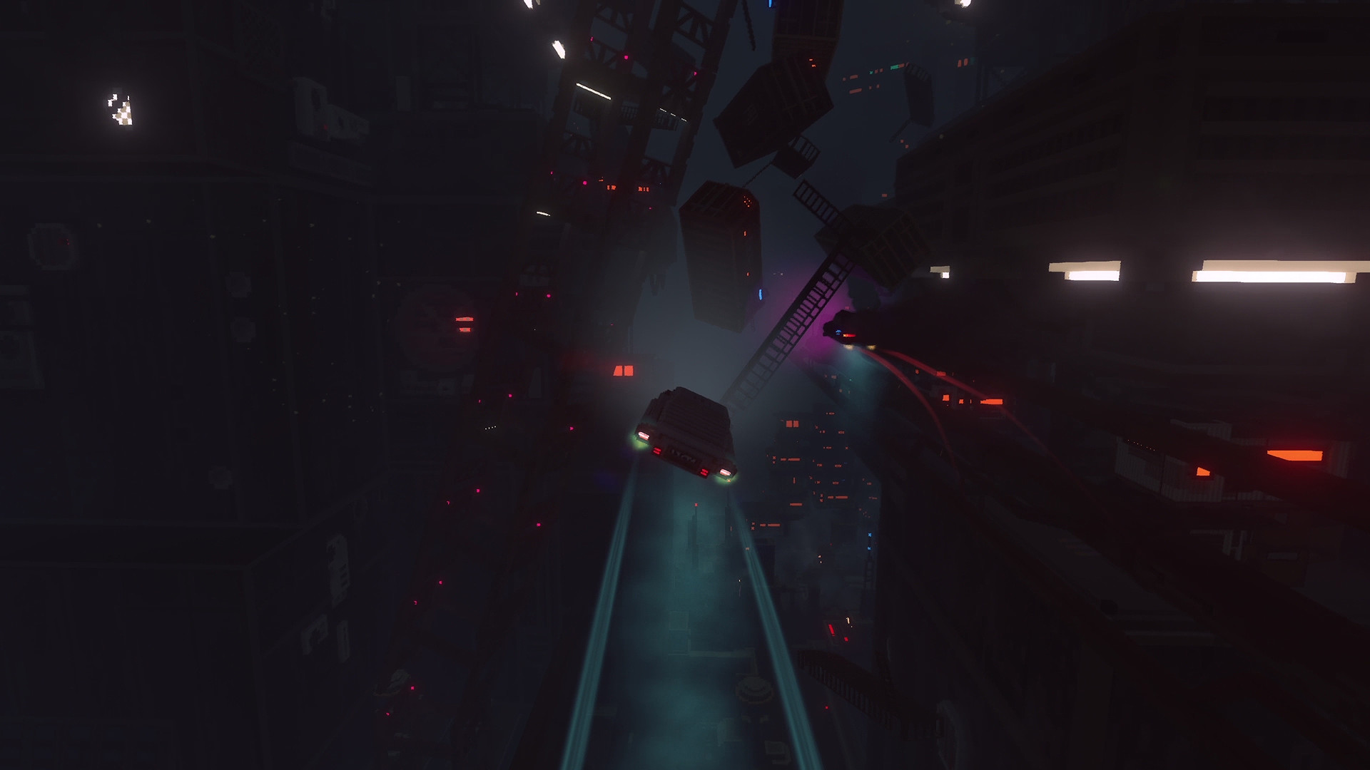 Cloudpunk - City of Ghosts screenshot
