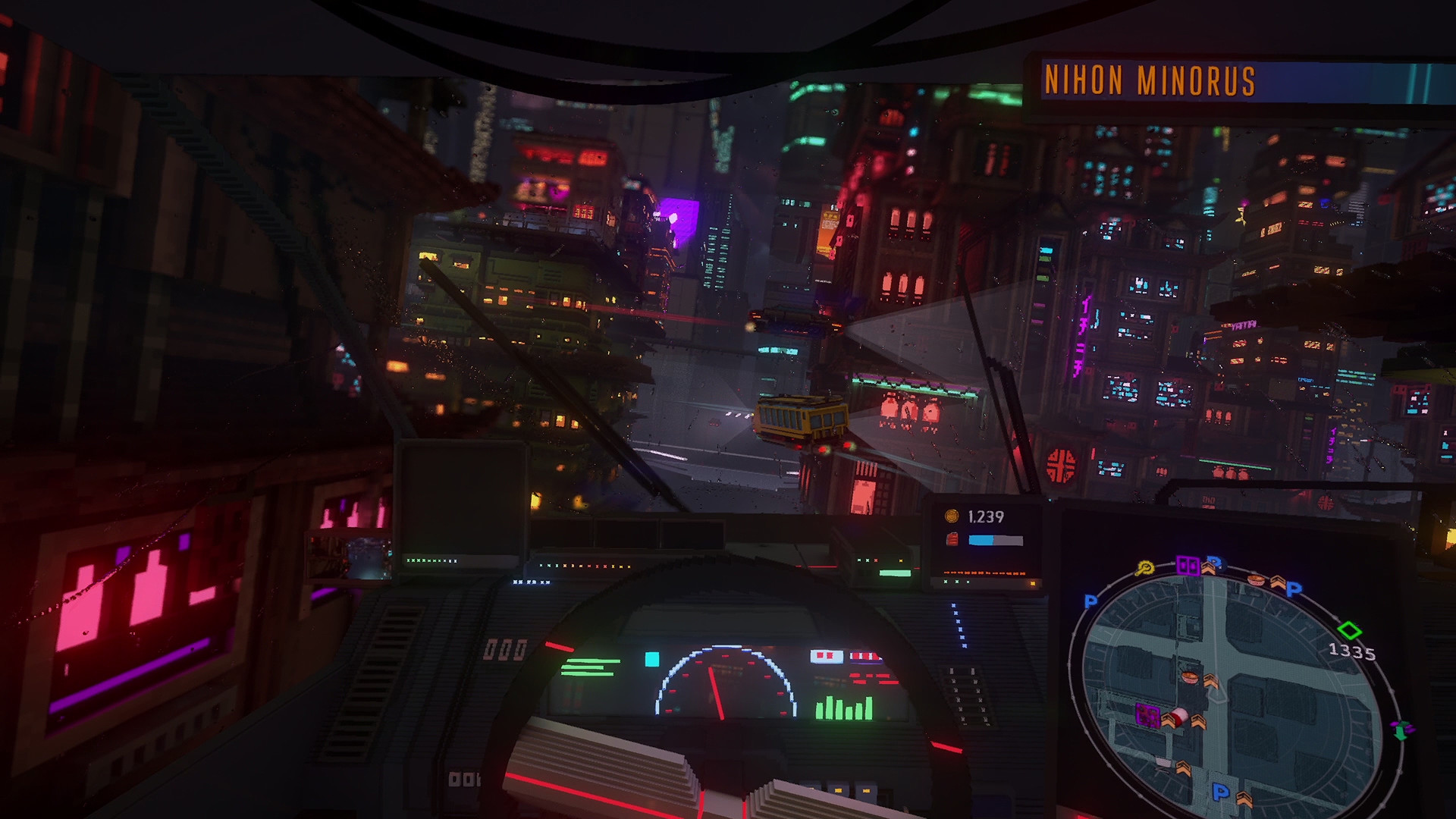Cloudpunk - City of Ghosts screenshot