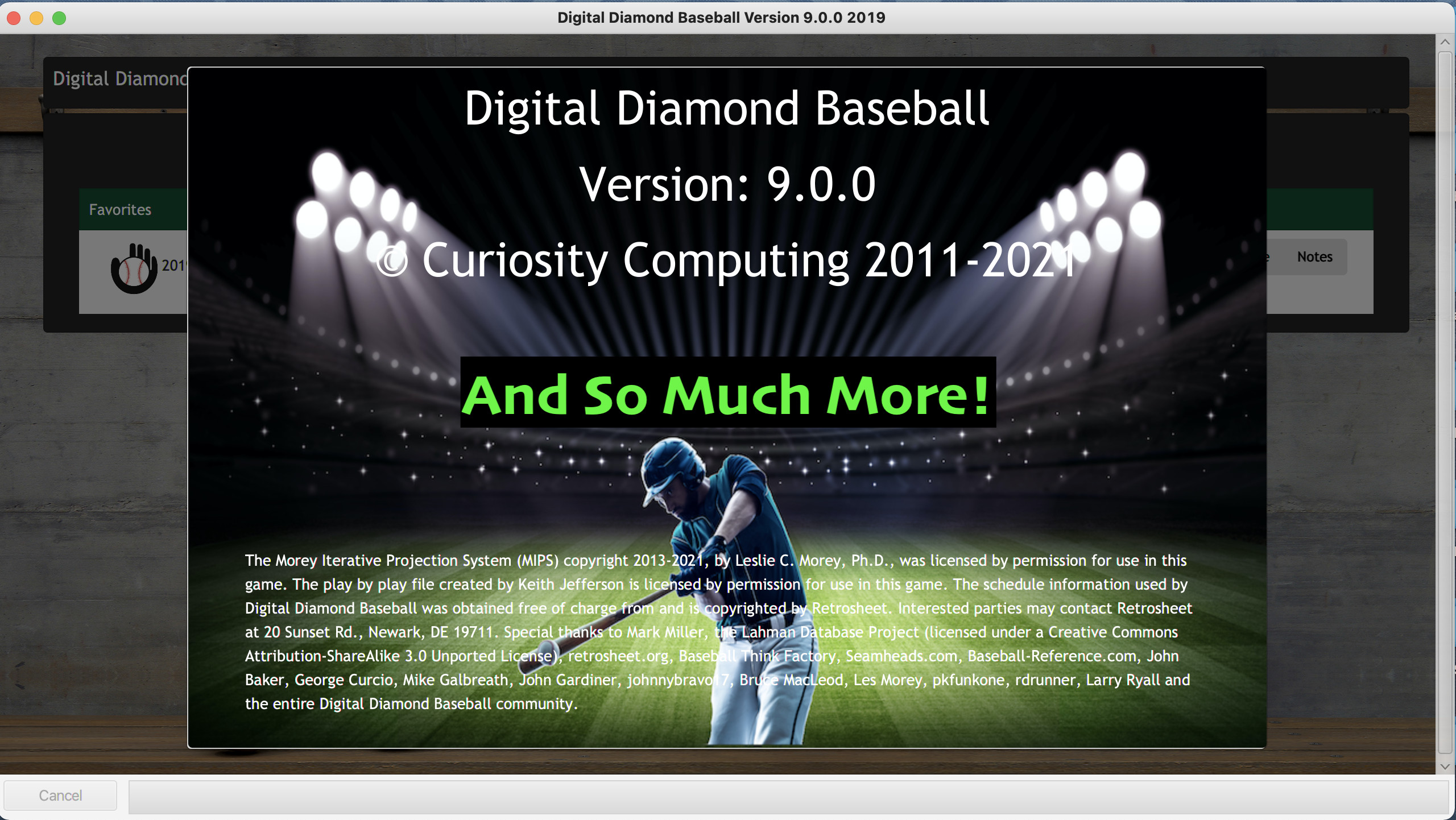 Digital Diamond Baseball V9 screenshot