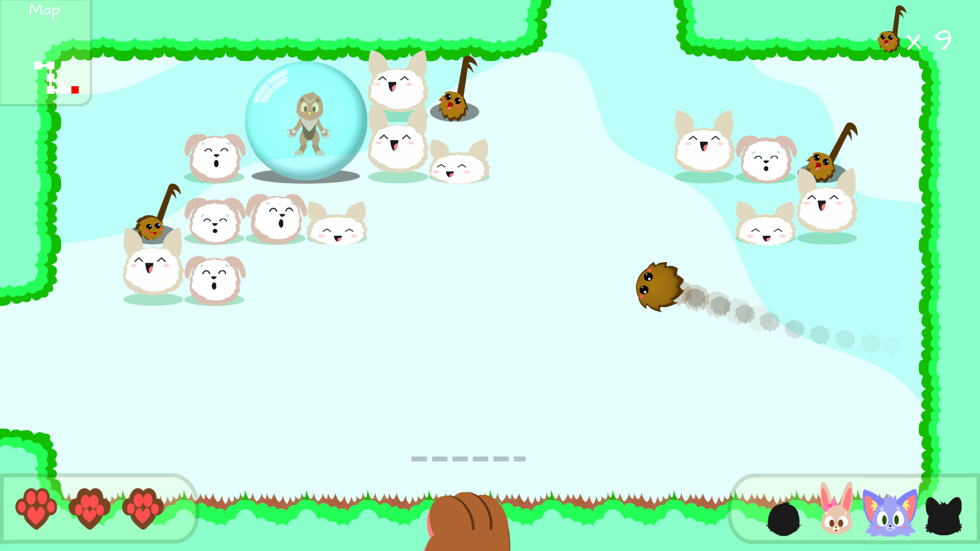 FoxPaww Breakout screenshot