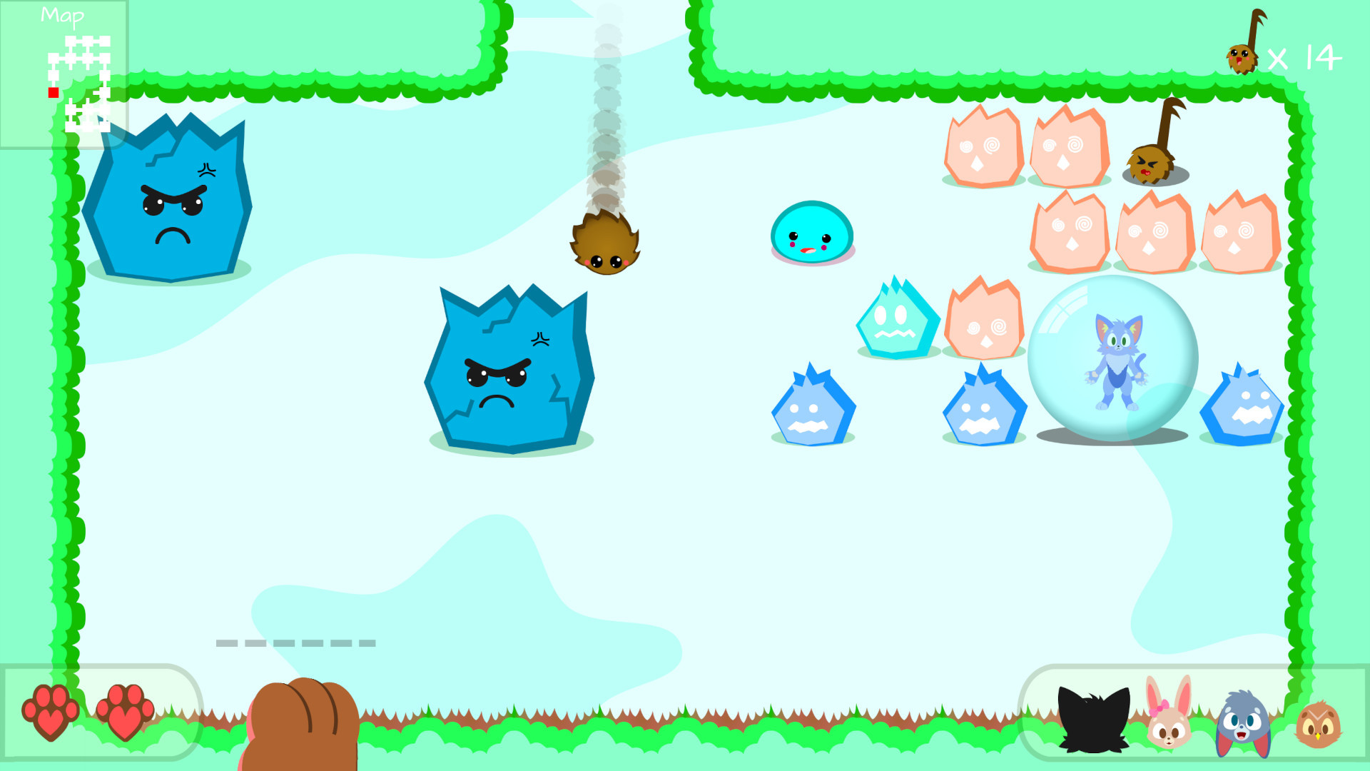 FoxPaww Breakout screenshot