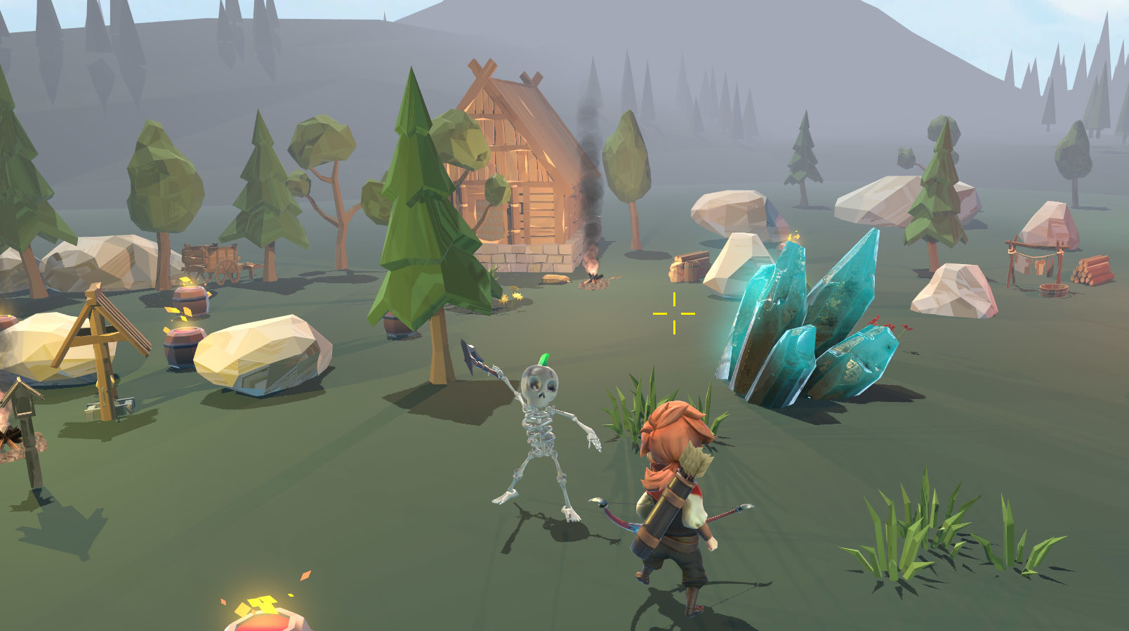 Bow & Crystal Tower Defense screenshot