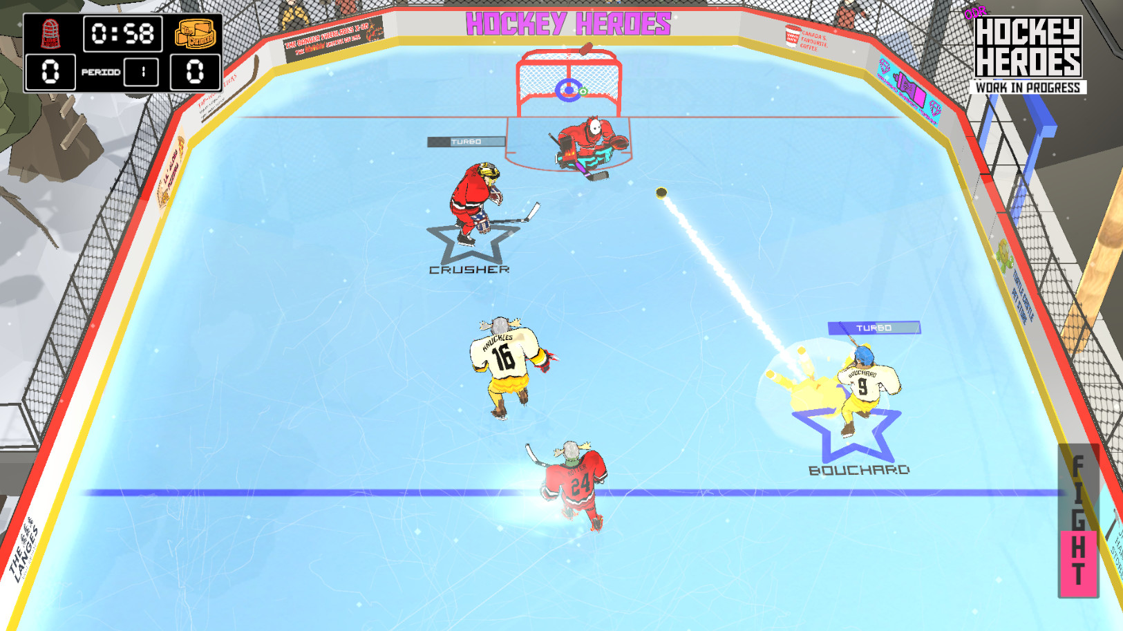 HOCKEY HEROES screenshot