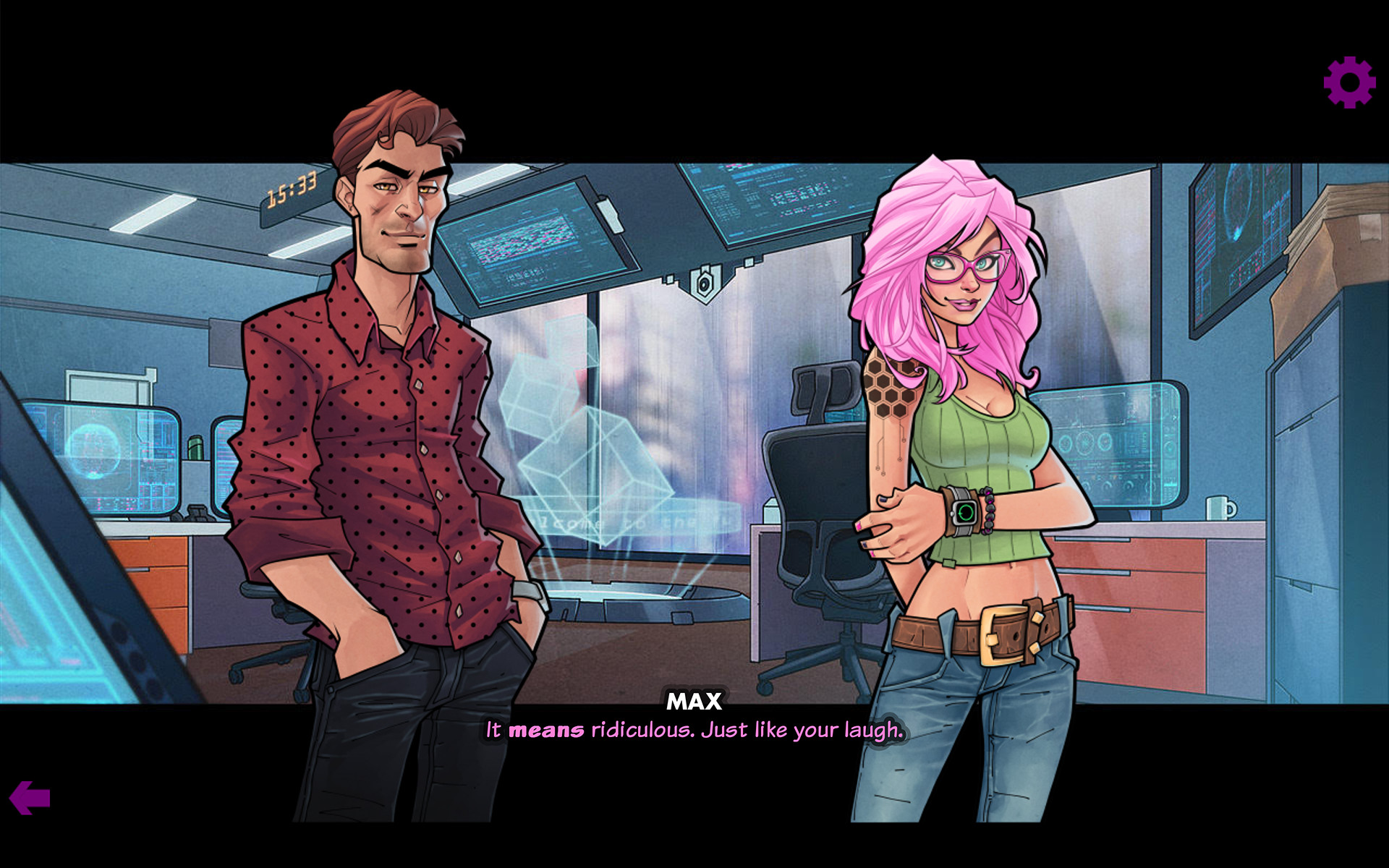 Blake: The Visual Novel screenshot