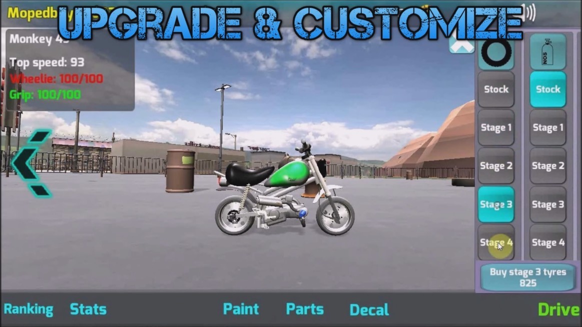 Wheelie King Online screenshot