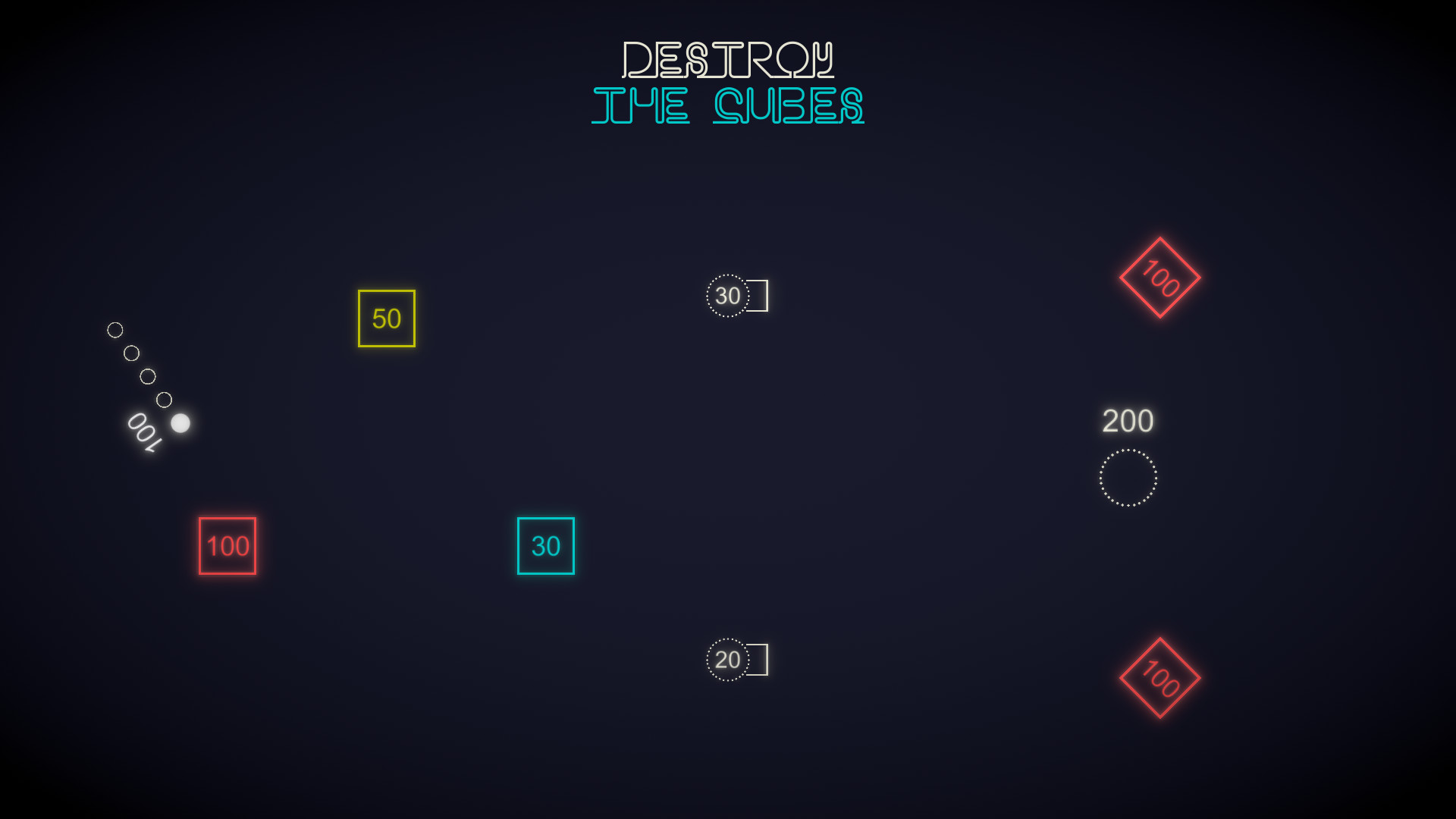 Destroy The Cubes screenshot