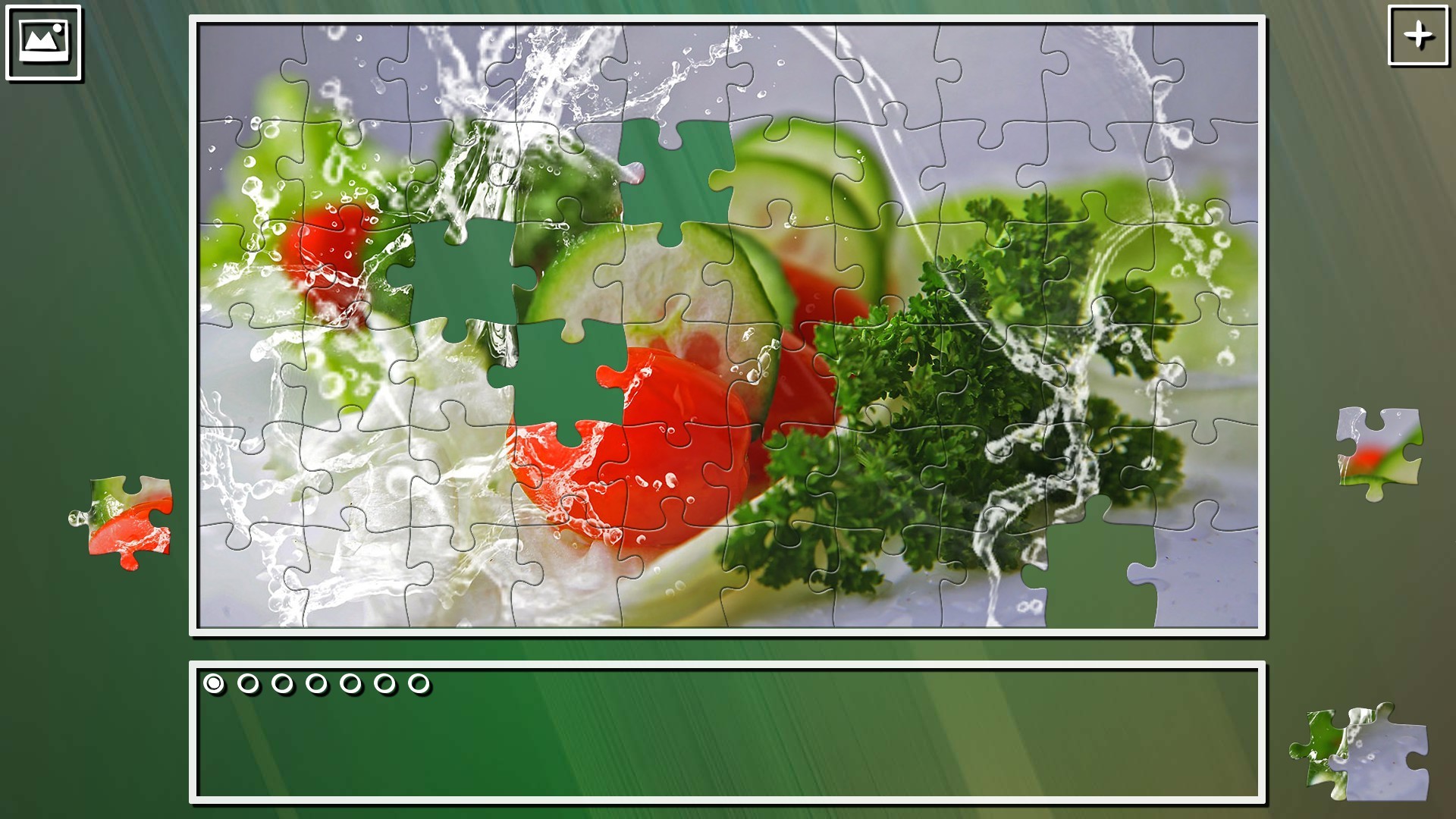 Super Jigsaw Puzzle: Generations - Vegetables screenshot