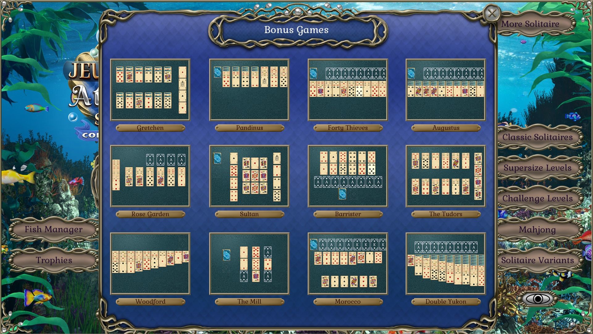 Jewel Match Atlantis Solitaire 2 - Collector's Edition screenshot