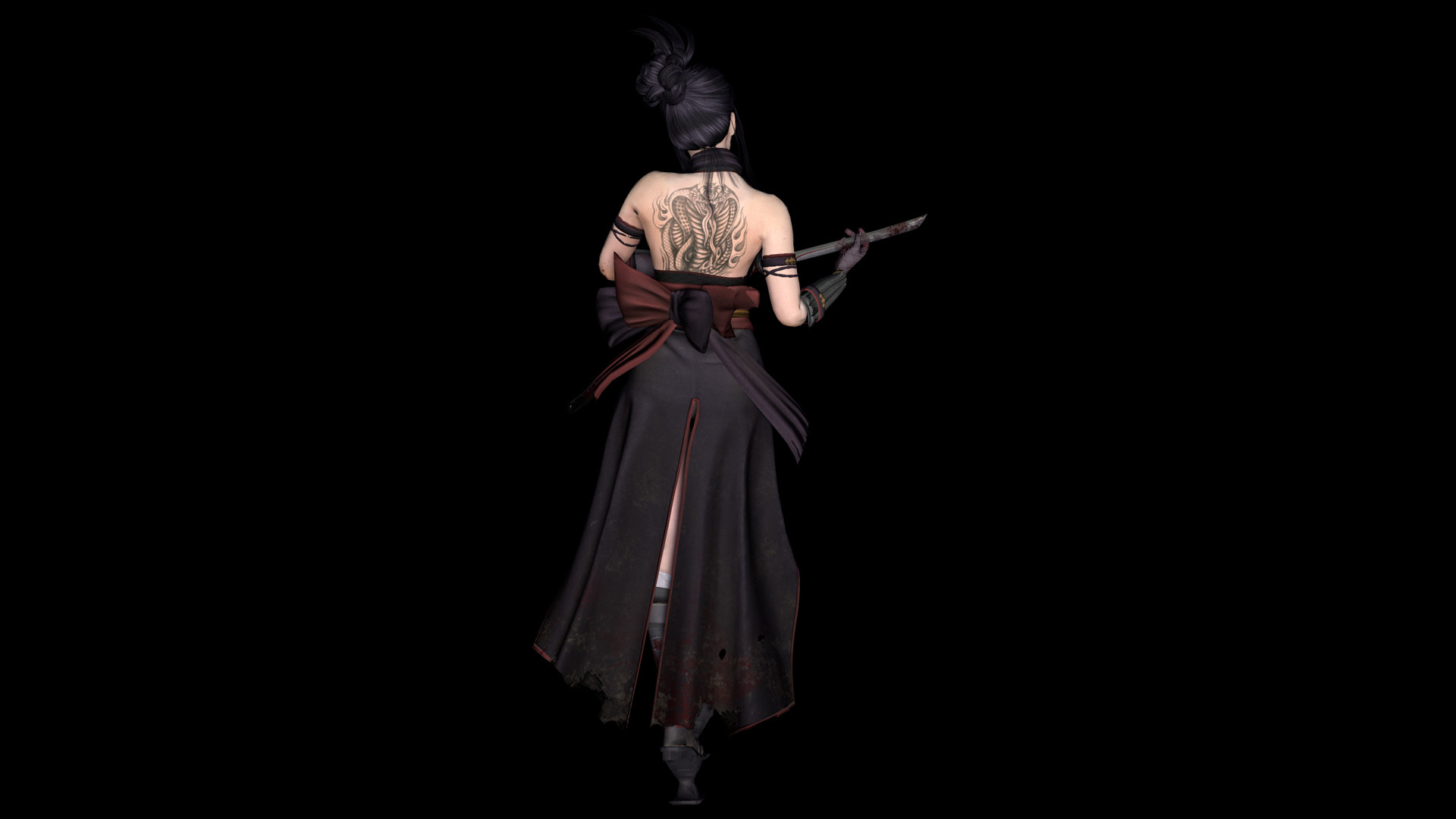 Soul at Stake - "Kunoichi" The Geisha's Outfit screenshot