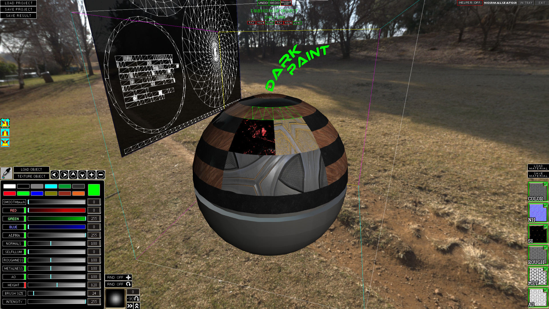 NORMALIZATOR - DarkPaint screenshot