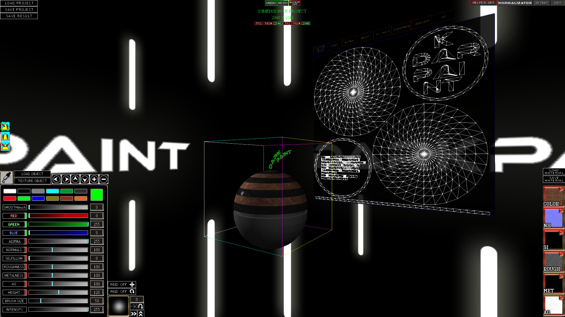 NORMALIZATOR - DarkPaint screenshot