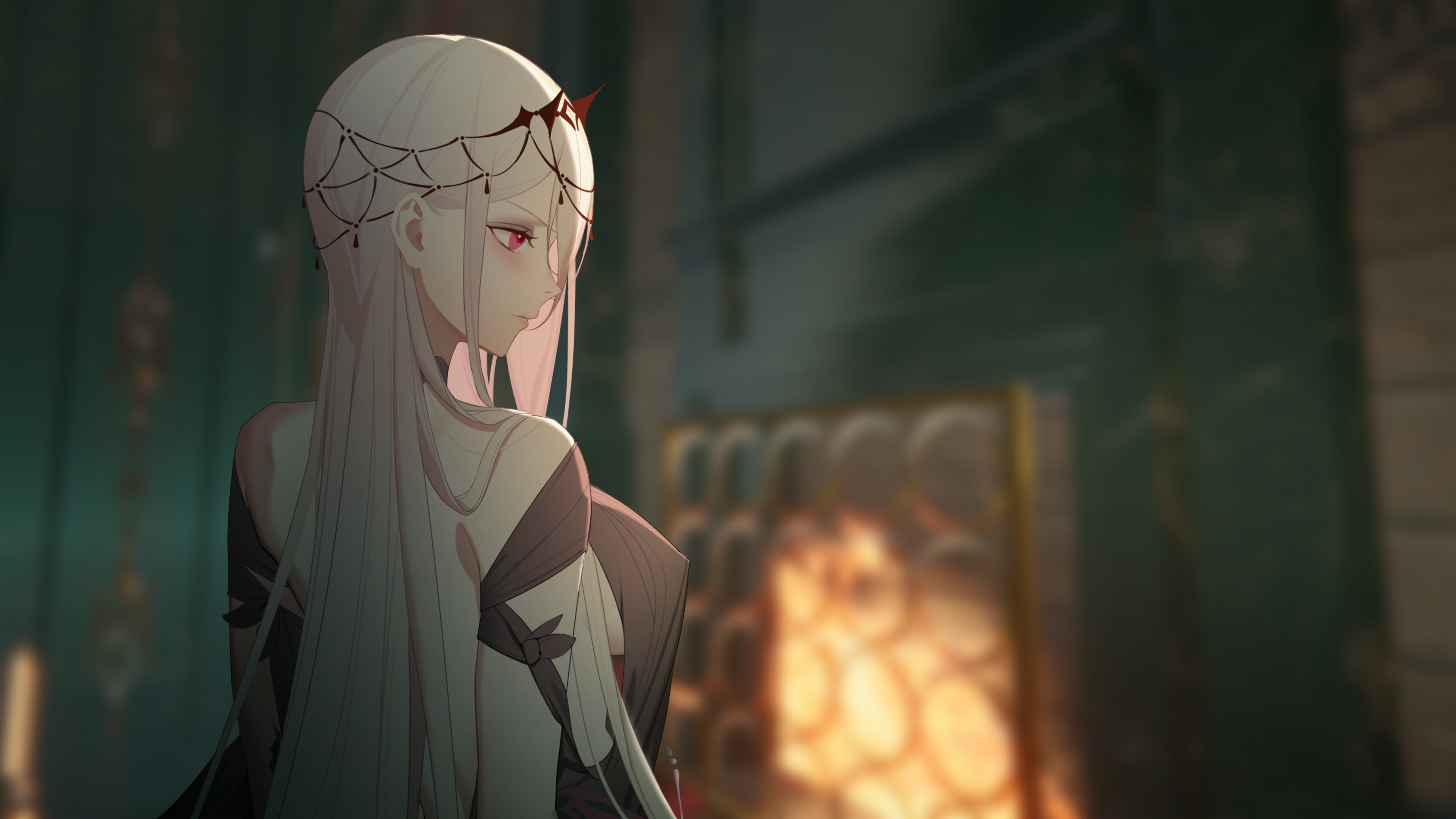 Fallen girl - Black rose and the fire of desire screenshot