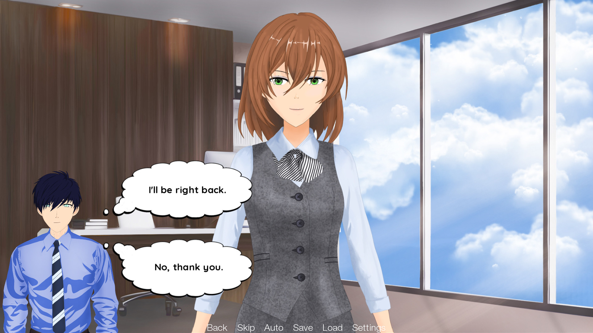 Sophistry - Live2D Romance Visual Novel screenshot