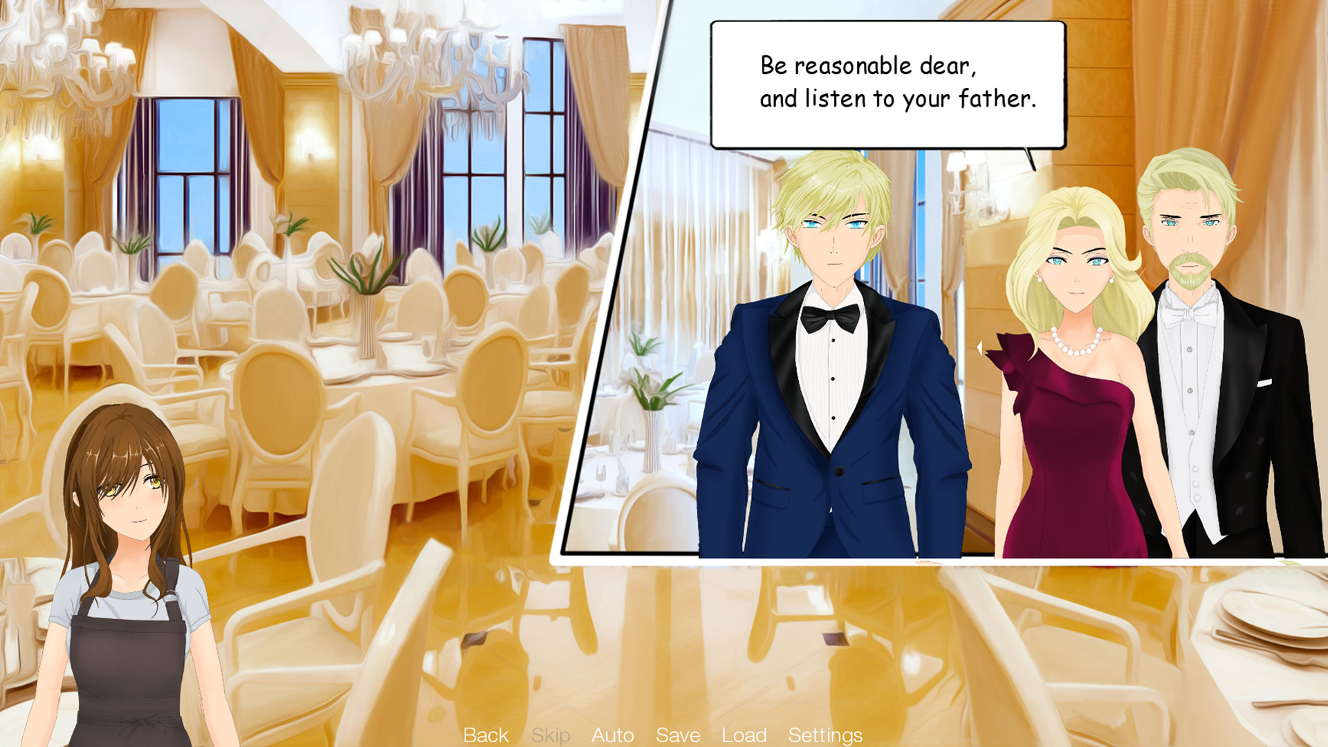 Sophistry - Live2D Romance Visual Novel screenshot