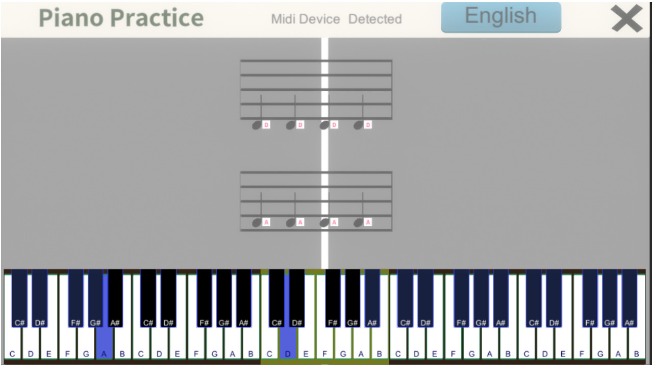 Piano Practice screenshot