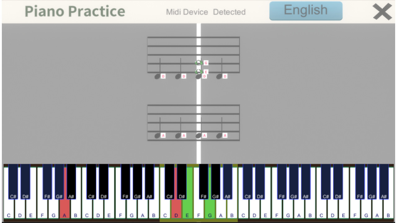 Piano Practice screenshot