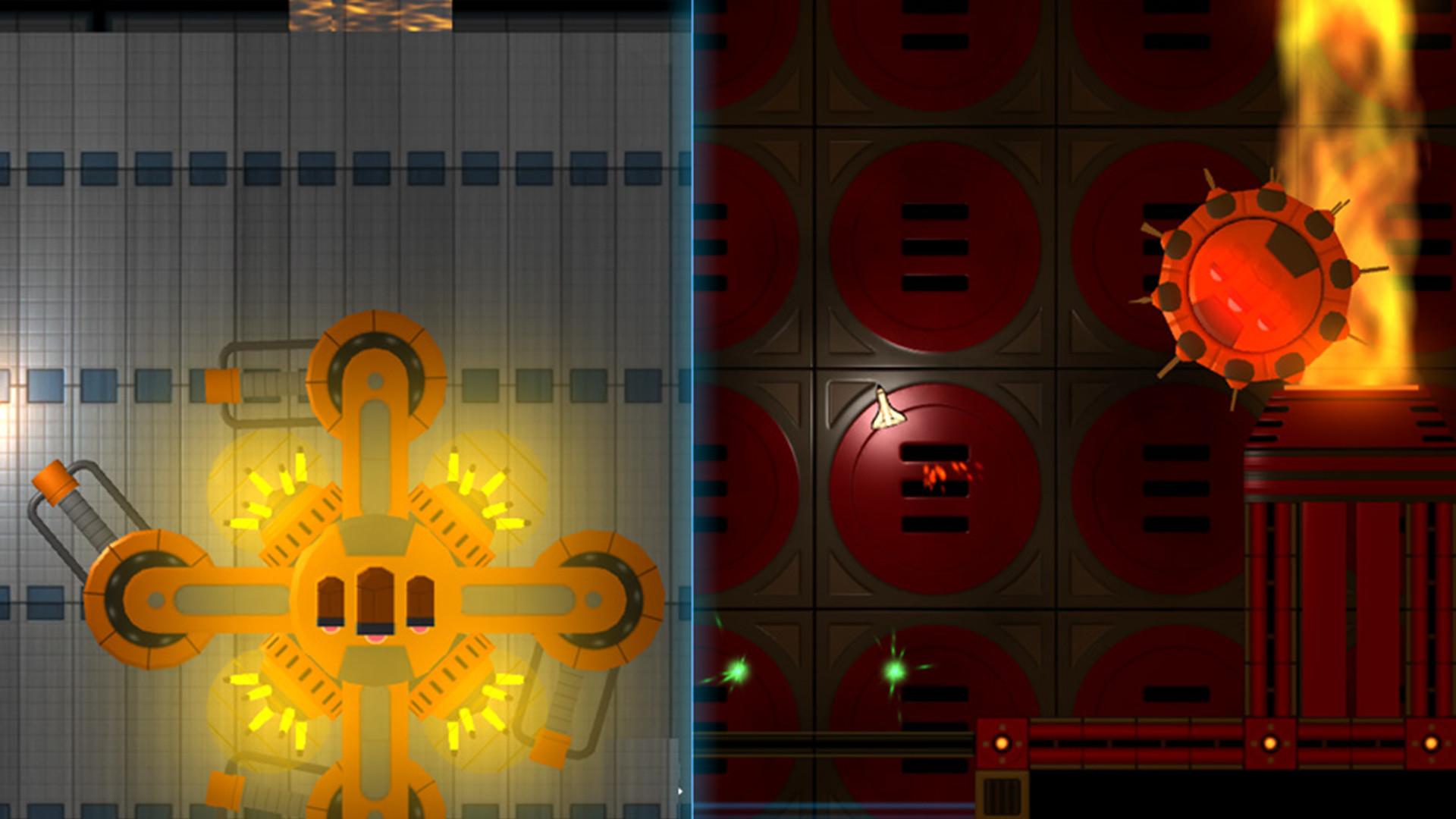 Colossus Mission - adventure in space, arcade game screenshot