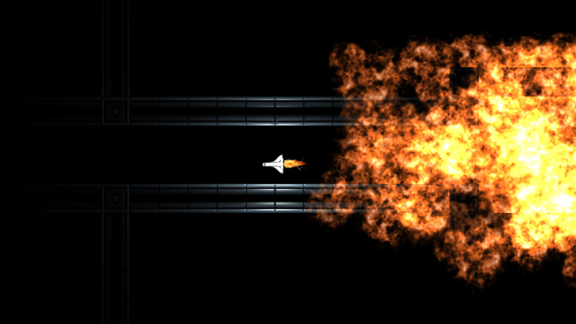 Colossus Mission - adventure in space, arcade game screenshot