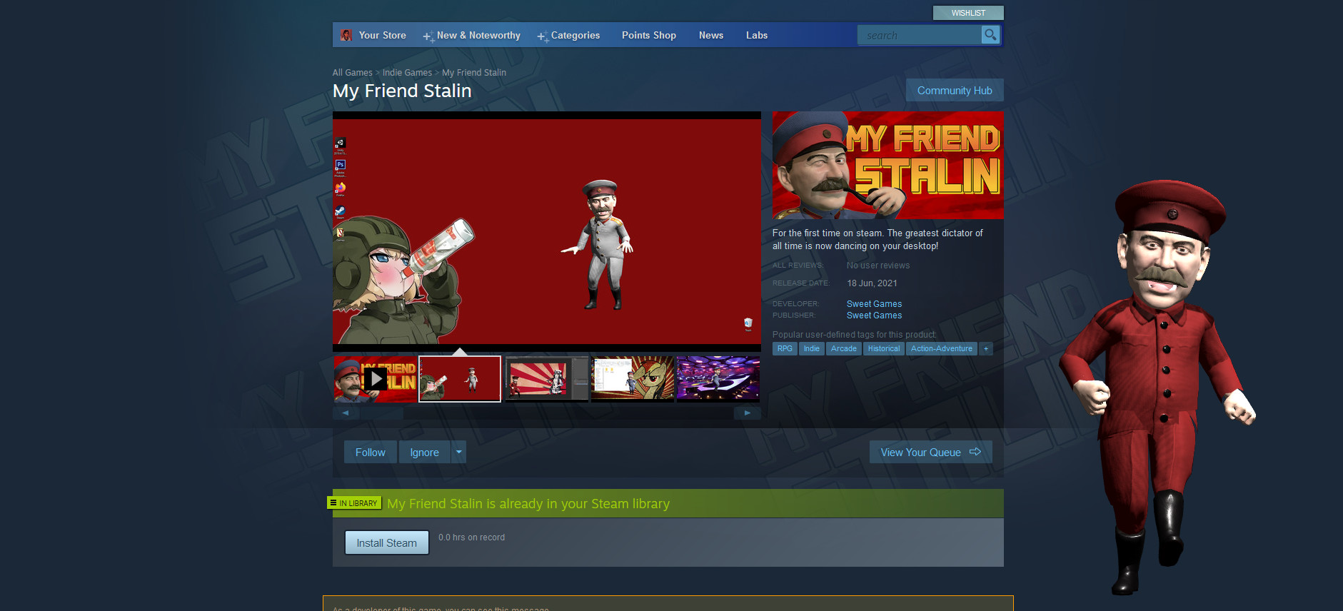 My Friend Stalin screenshot