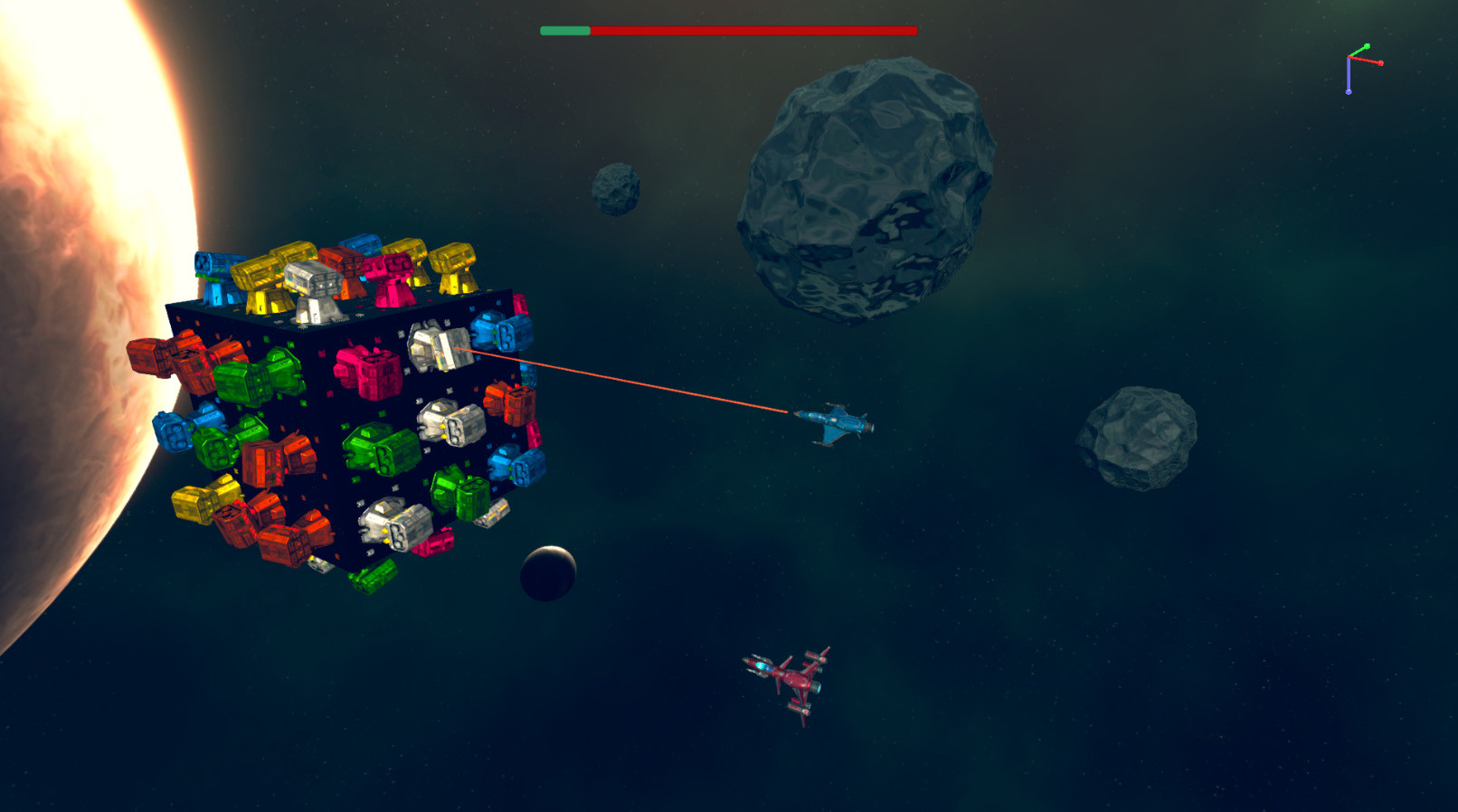 Space Cube Tower Defense screenshot