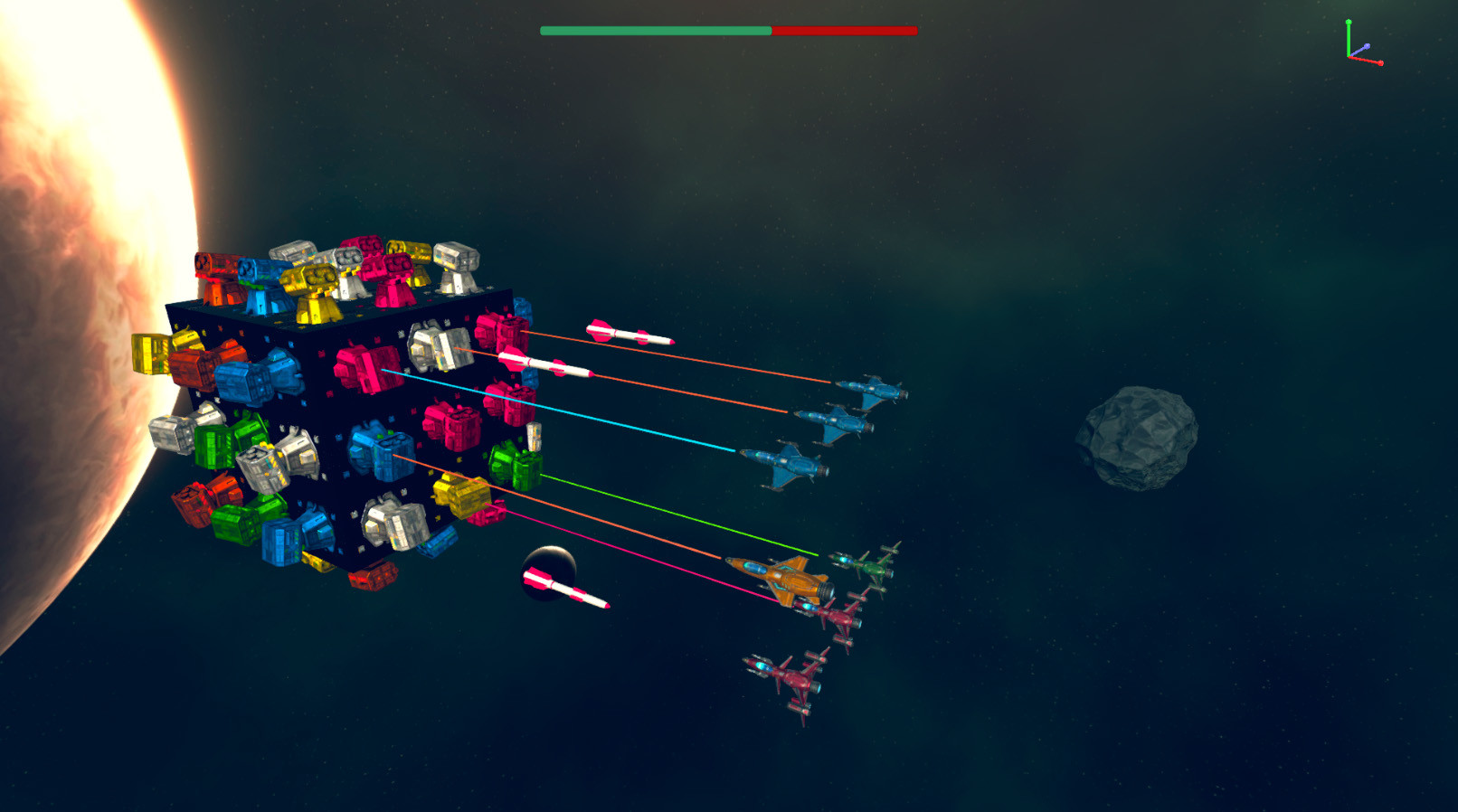 Space Cube Tower Defense screenshot