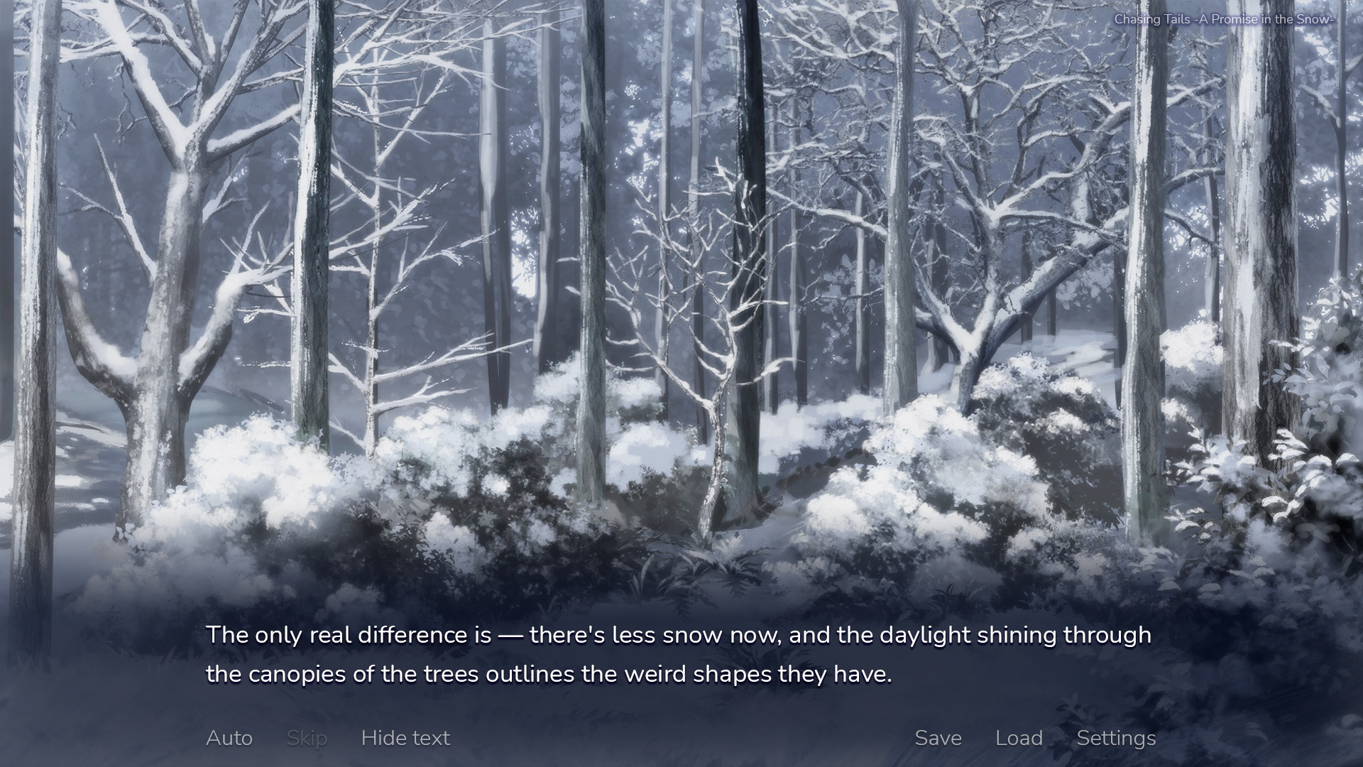 Chasing Tails -A Promise in the Snow- screenshot