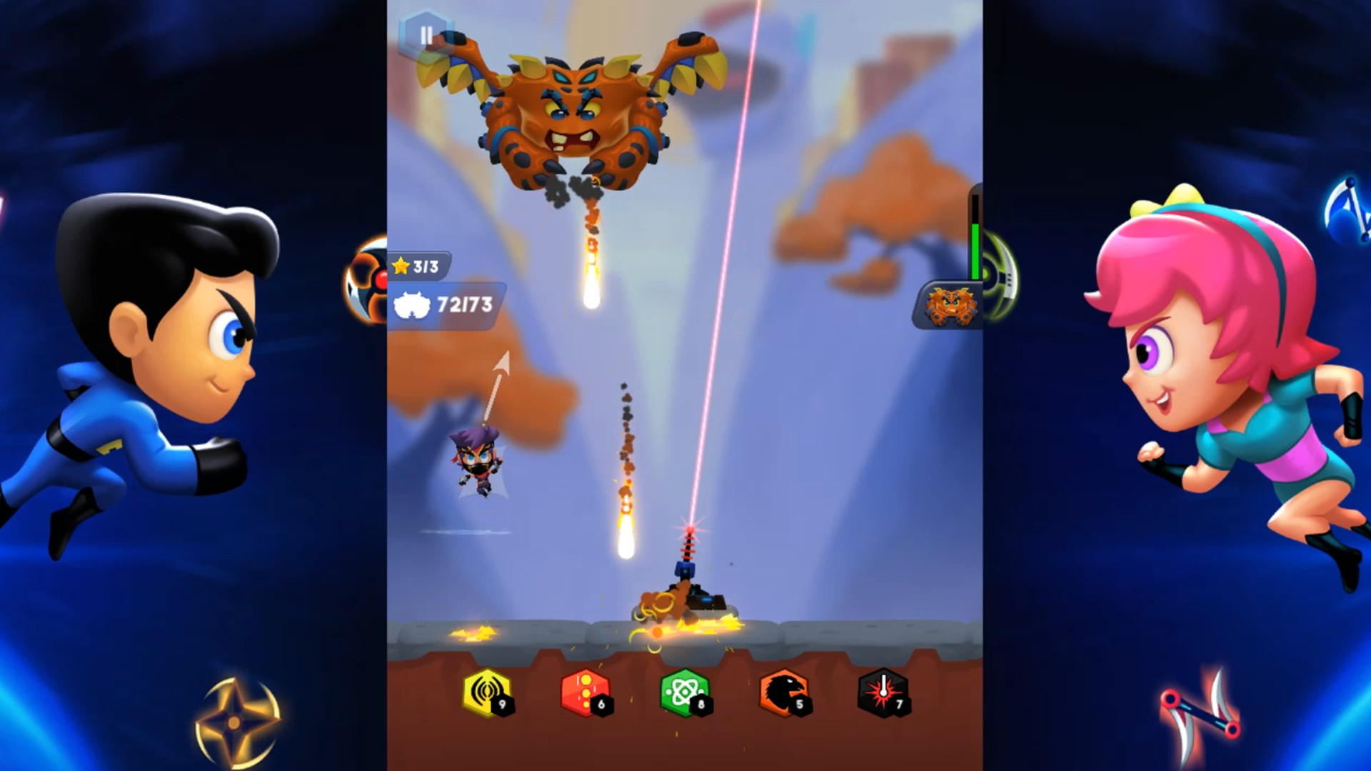 Dragon Blast - Crazy Action Super Hero Game screenshot