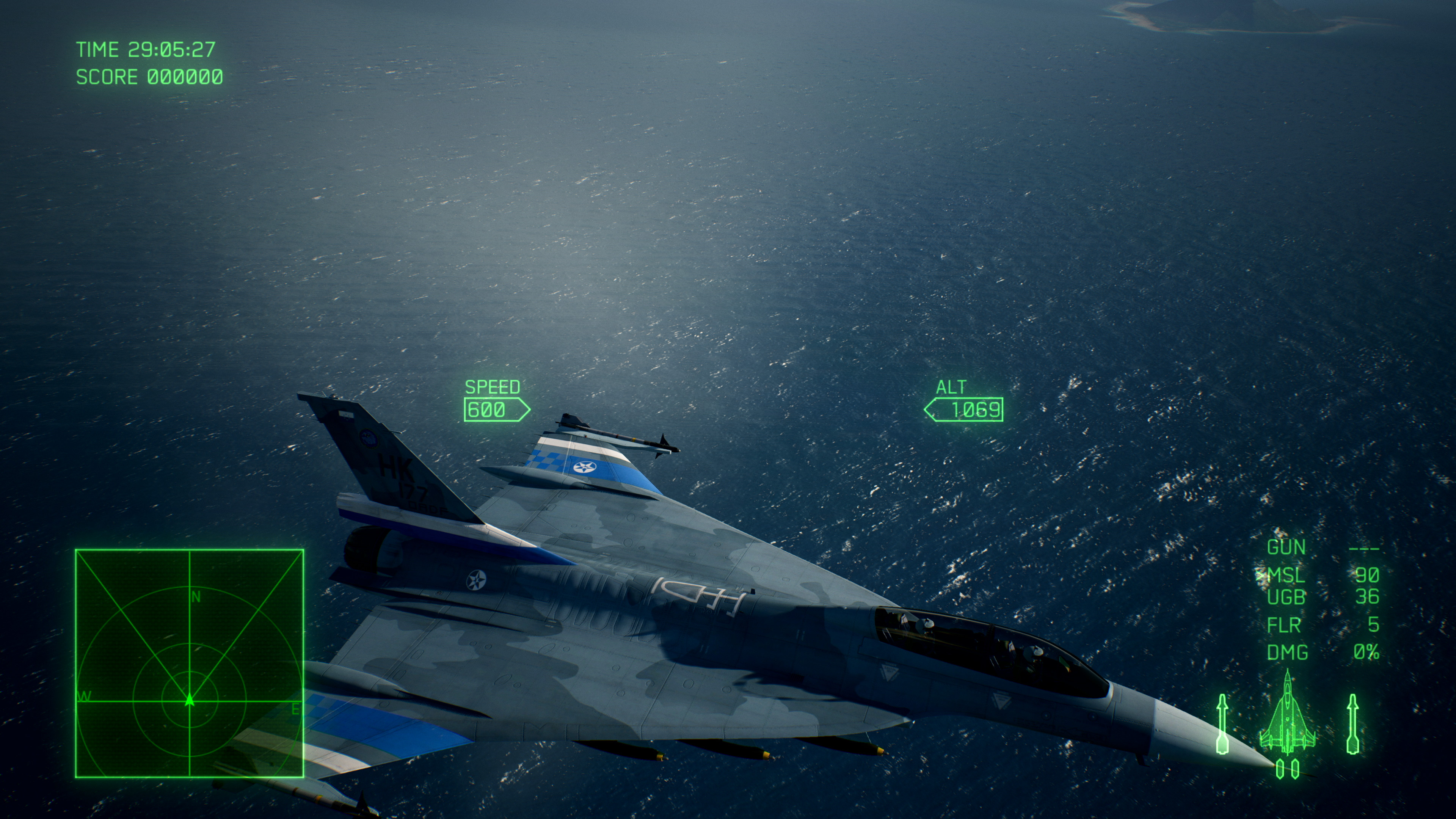 ACE COMBAT 7: SKIES UNKNOWN - F-16XL Set screenshot