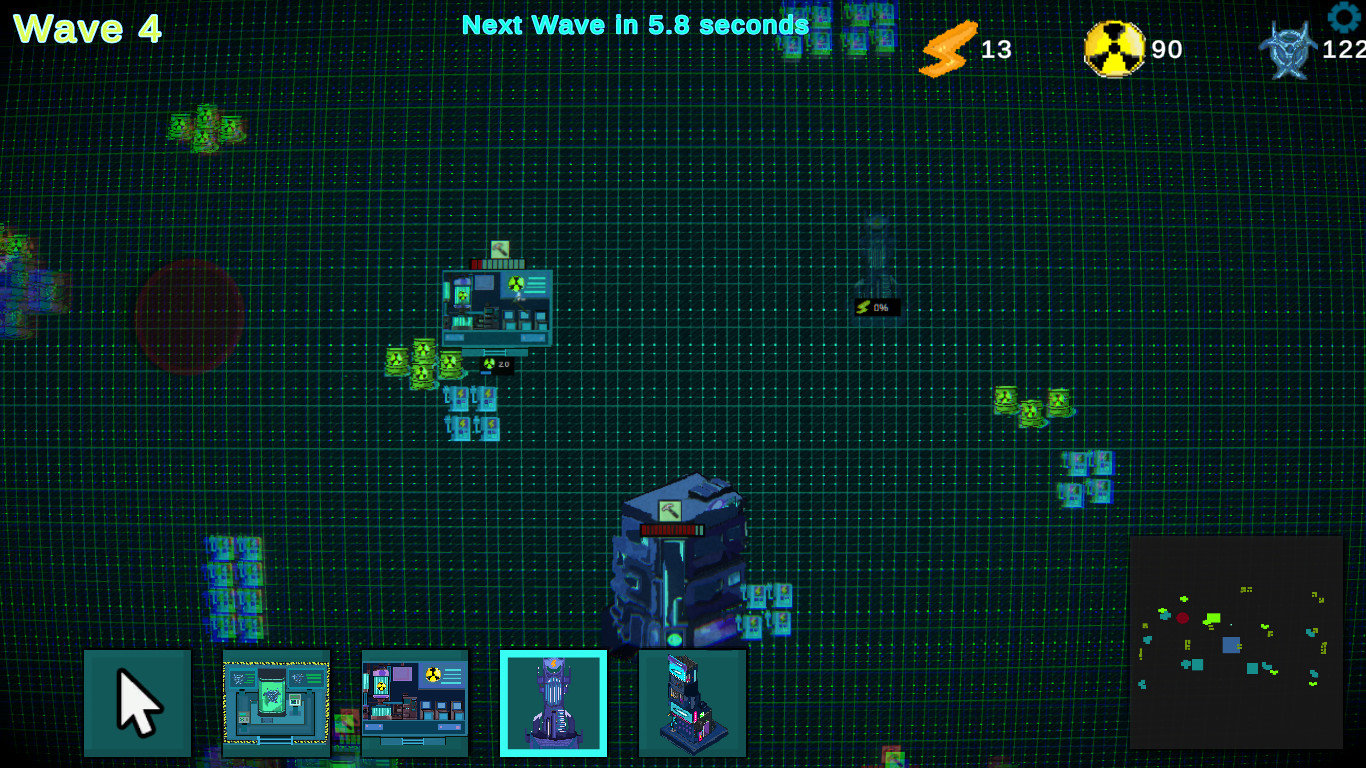 CyberGrid: Tower defense screenshot