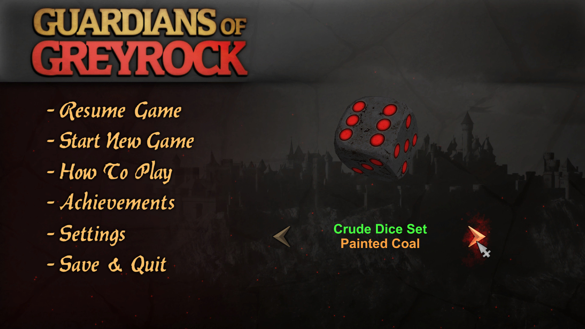 Guardians of Greyrock - Dice Pack: Crude Set screenshot