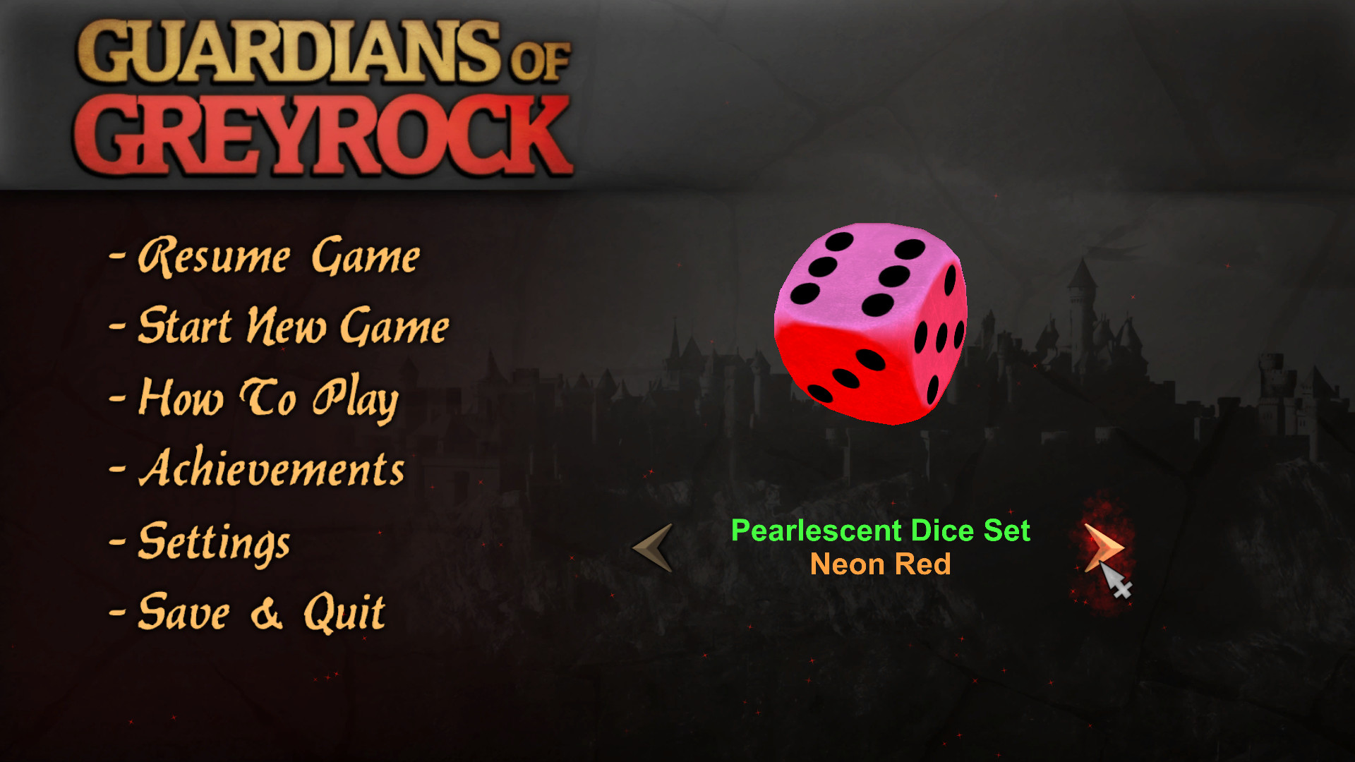 Guardians of Greyrock - Dice Pack: Pearlescent Set screenshot