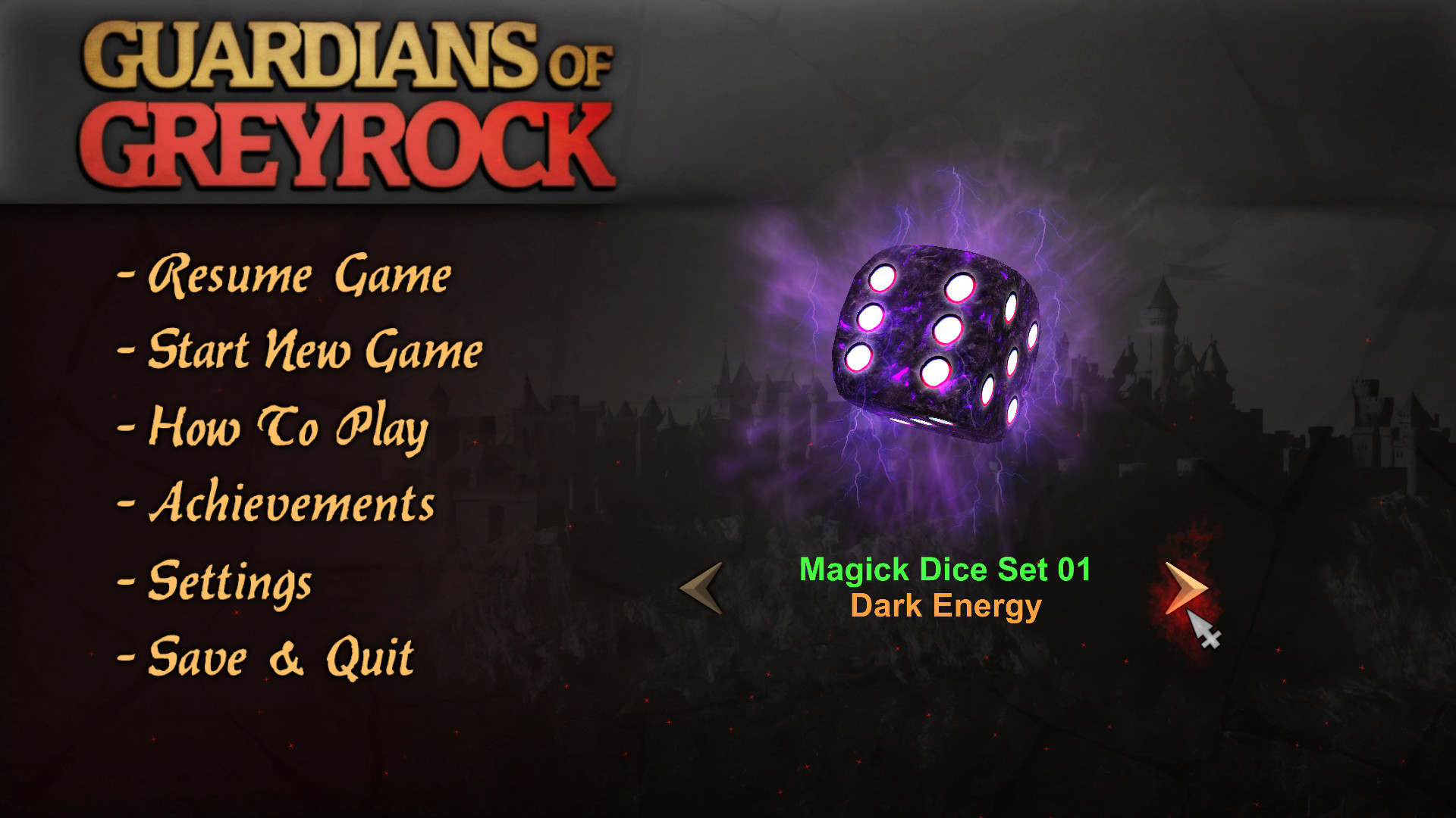 Guardians of Greyrock - Dice Pack: Magick Set 01 screenshot