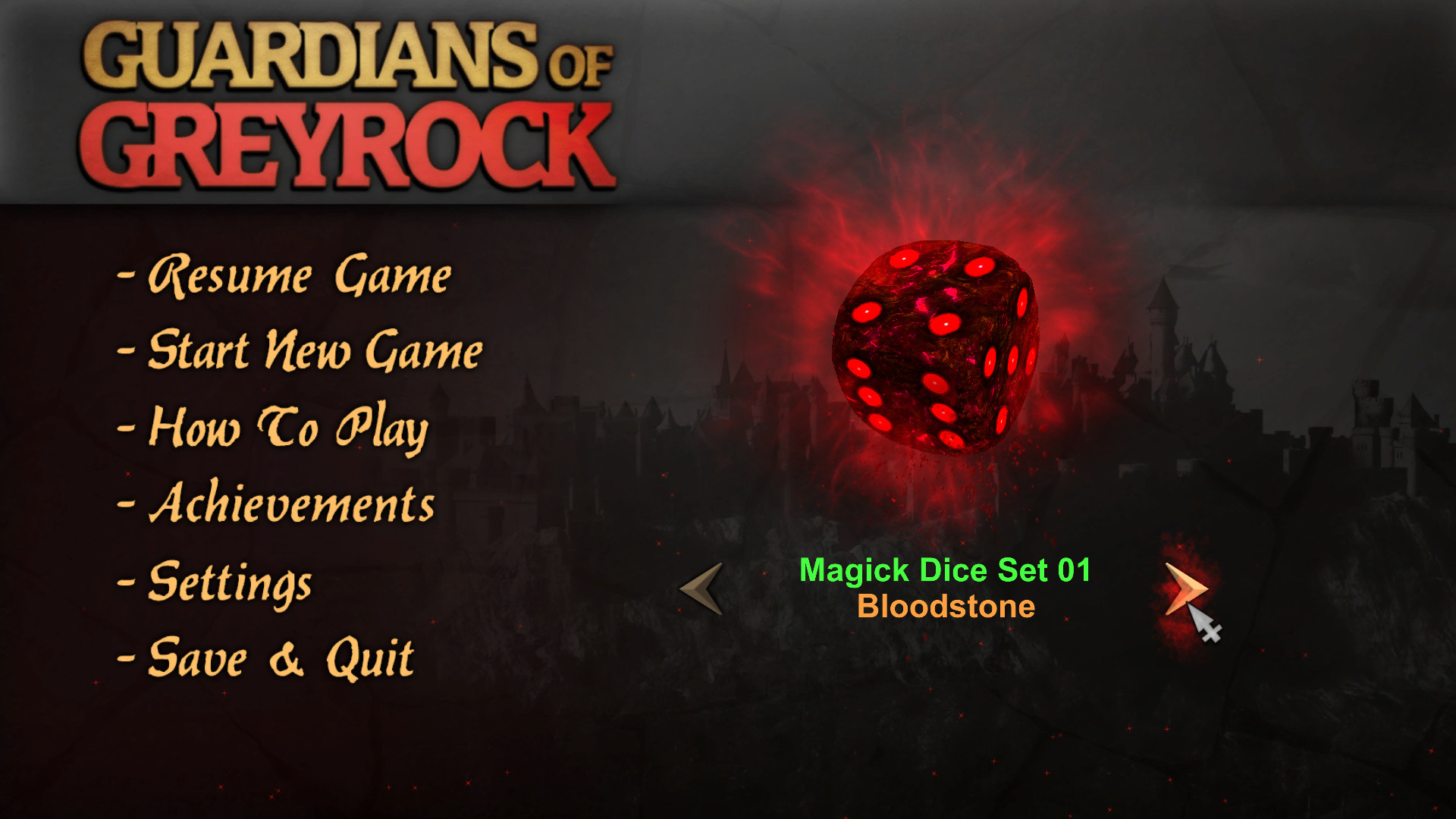 Guardians of Greyrock - Dice Pack: Magick Set 01 screenshot