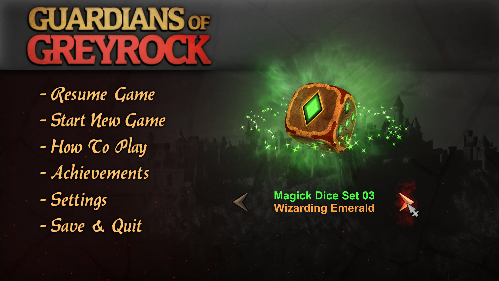 Guardians of Greyrock - Dice Pack: Magick Set 03 screenshot