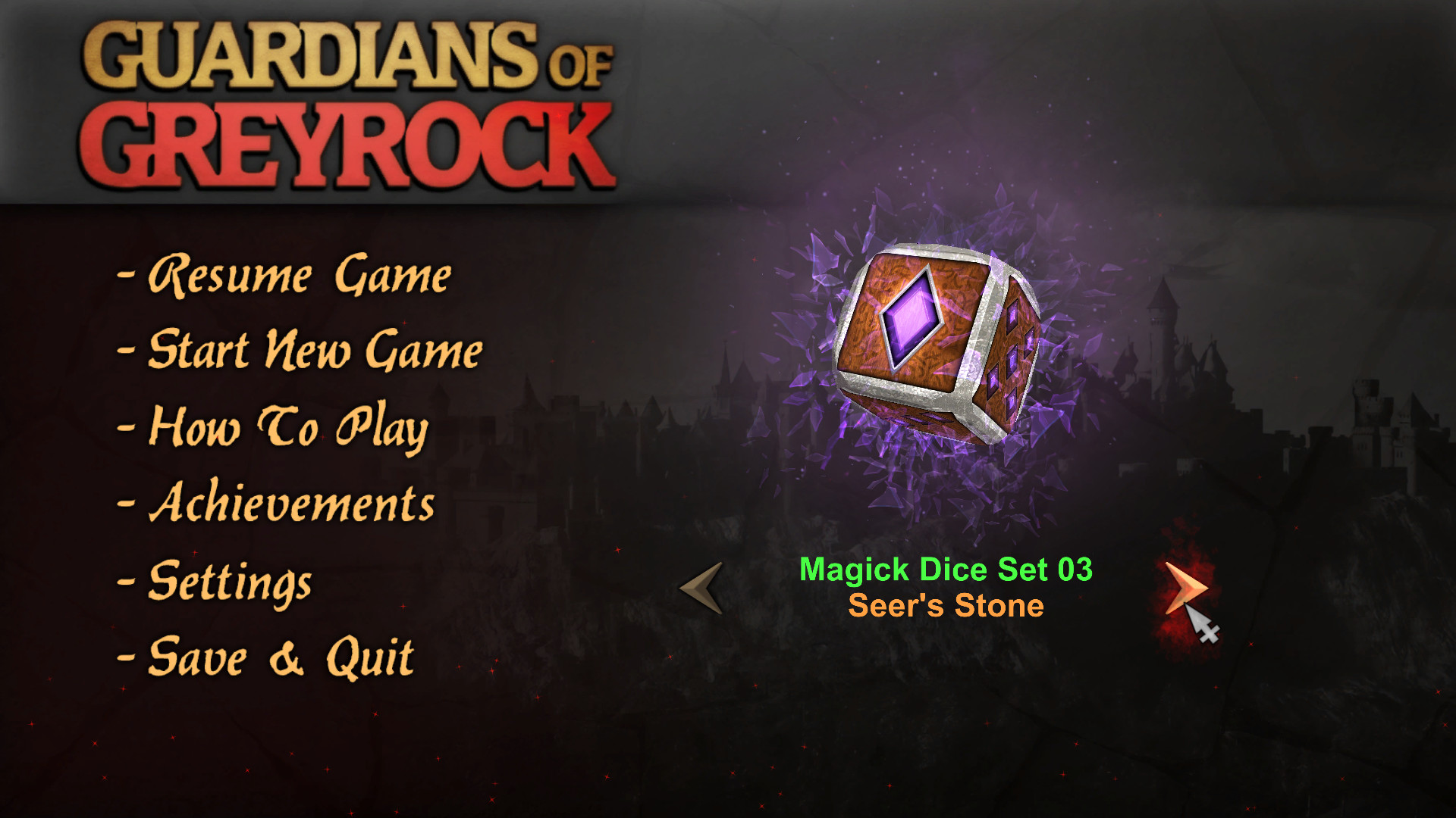 Guardians of Greyrock - Dice Pack: Magick Set 03 screenshot