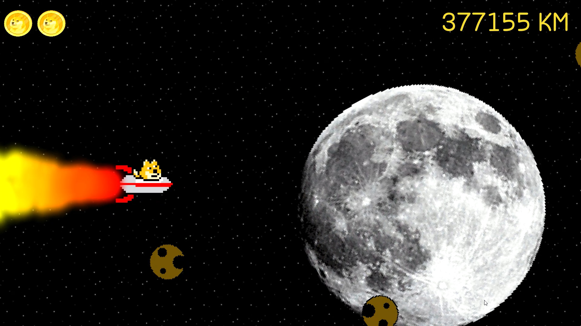 Doge to the Moon screenshot