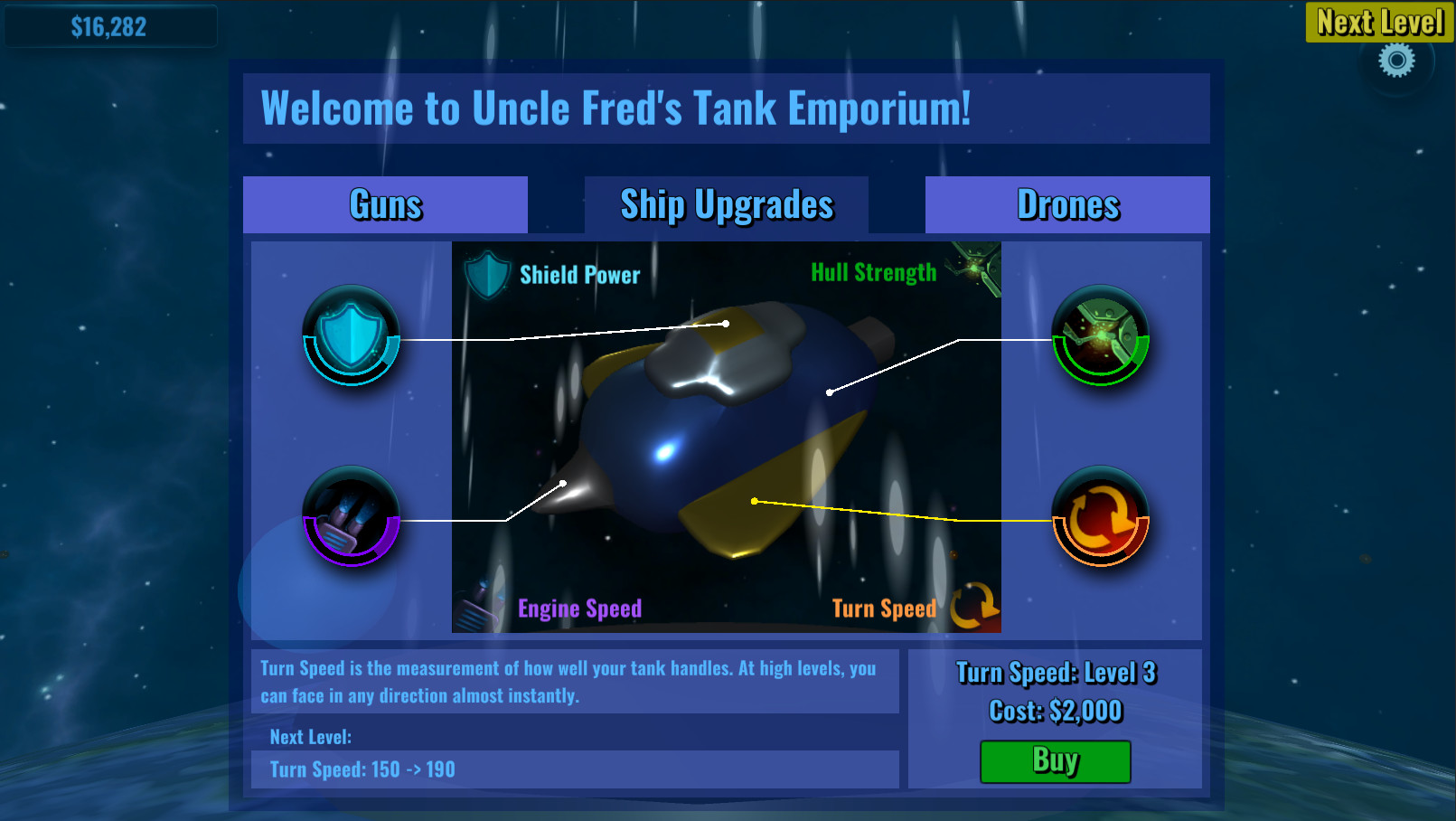 Cosmic Tank screenshot