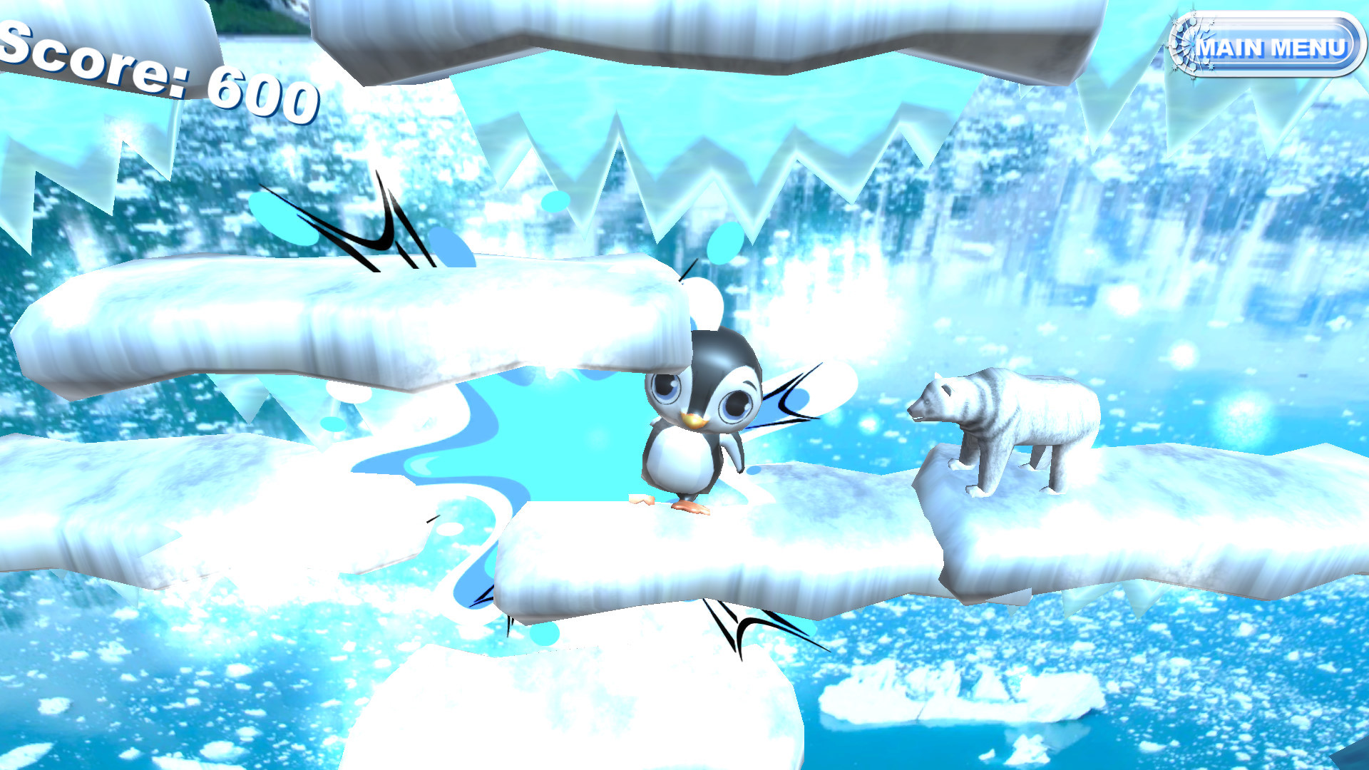 Penguin Climbing screenshot