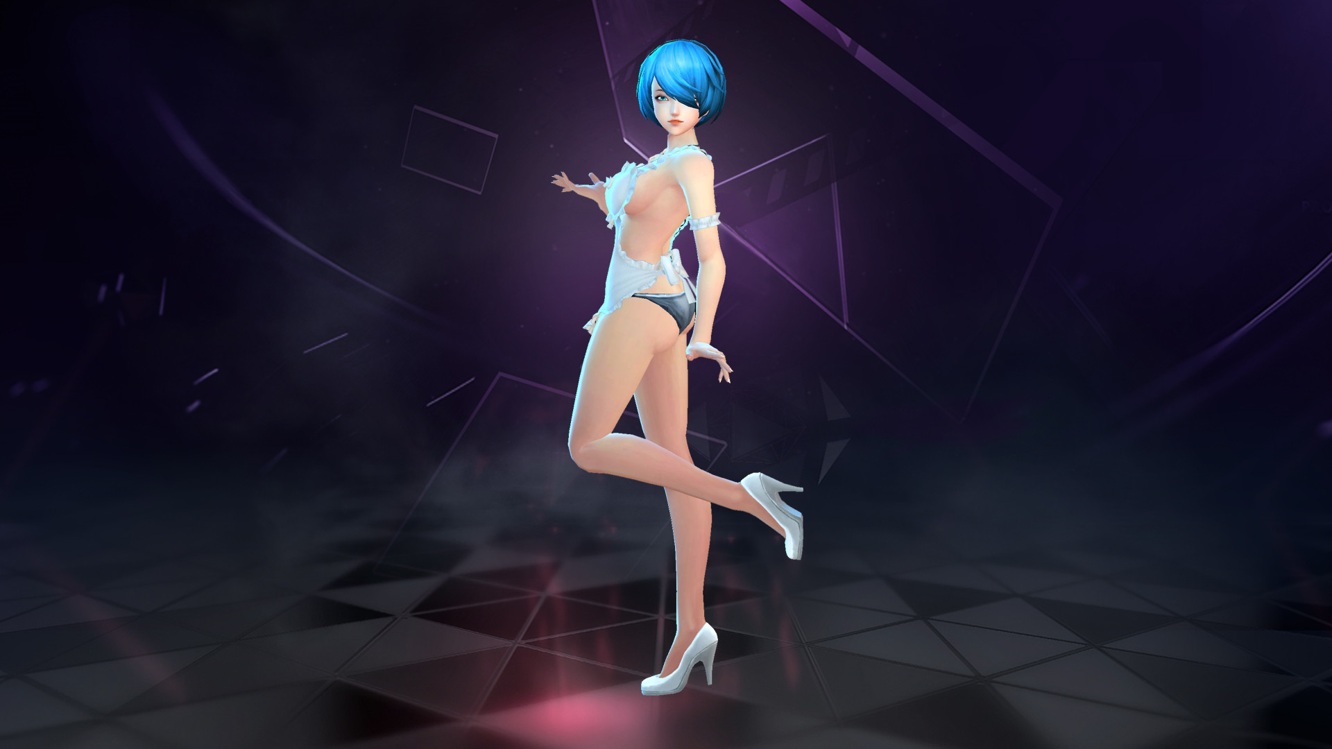 Angel Legion-DLC Seductive Maid(white&pink) screenshot
