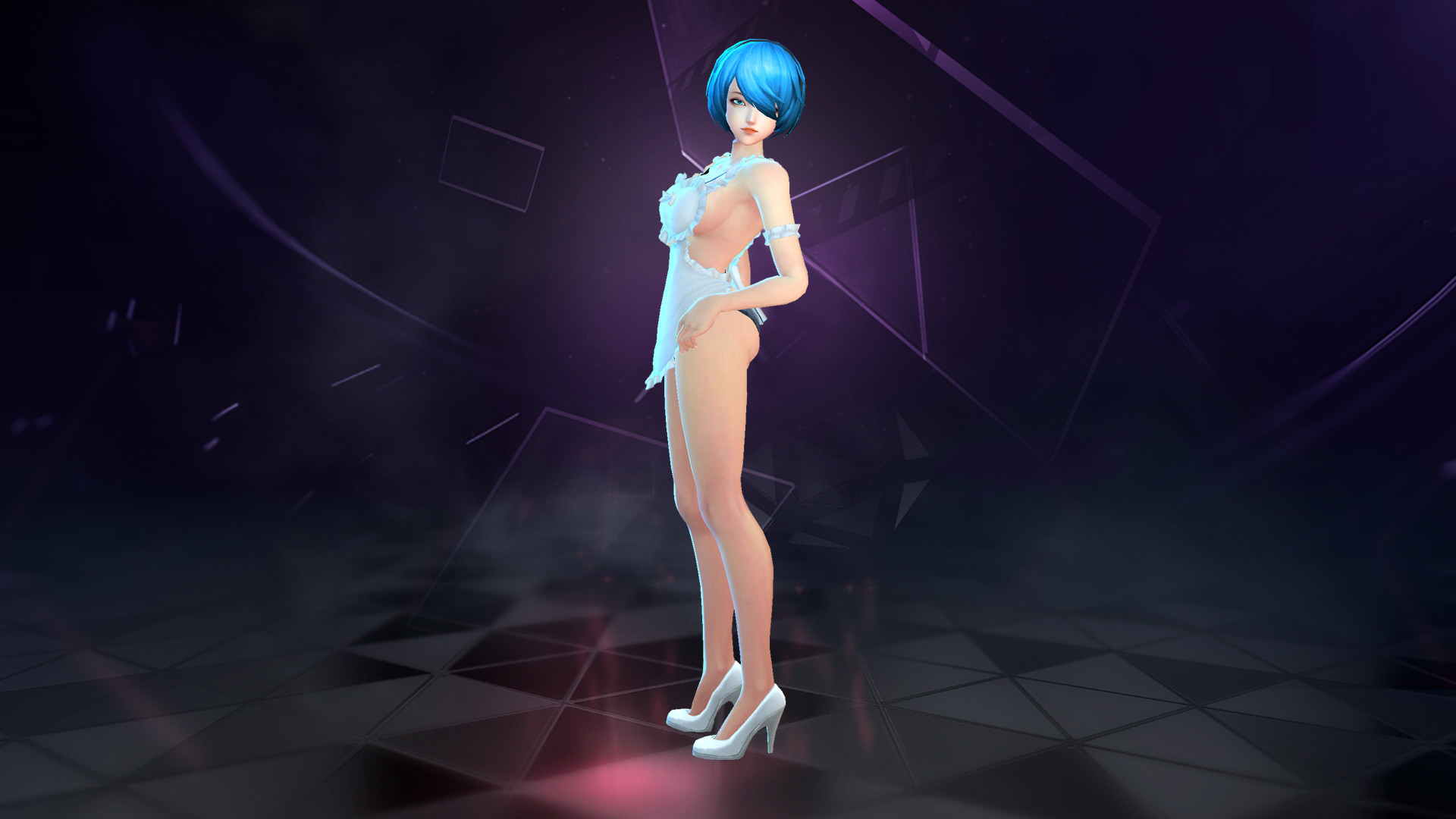 Angel Legion-DLC Seductive Maid(white&pink) screenshot