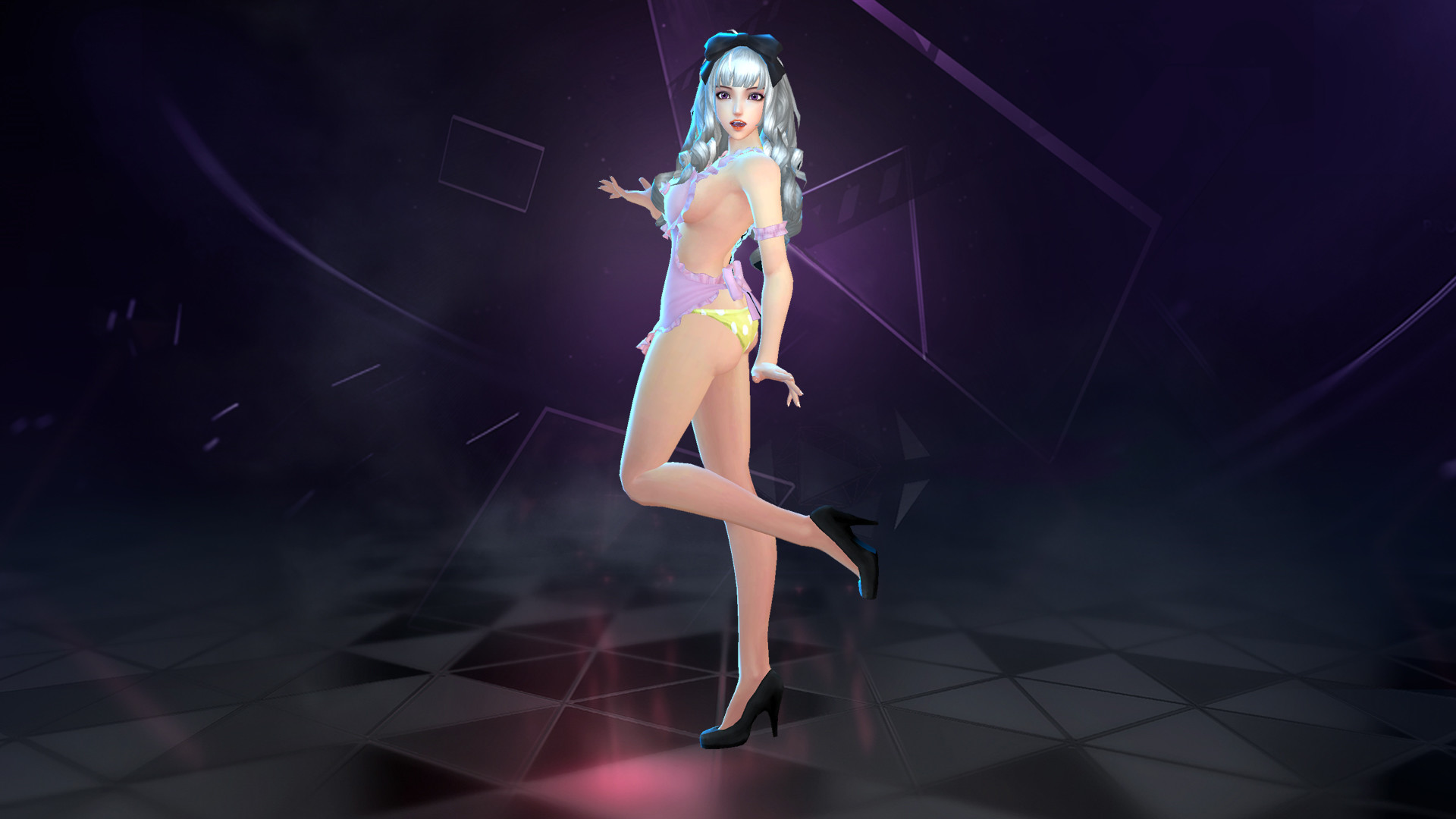 Angel Legion-DLC Seductive Maid(white&pink) screenshot