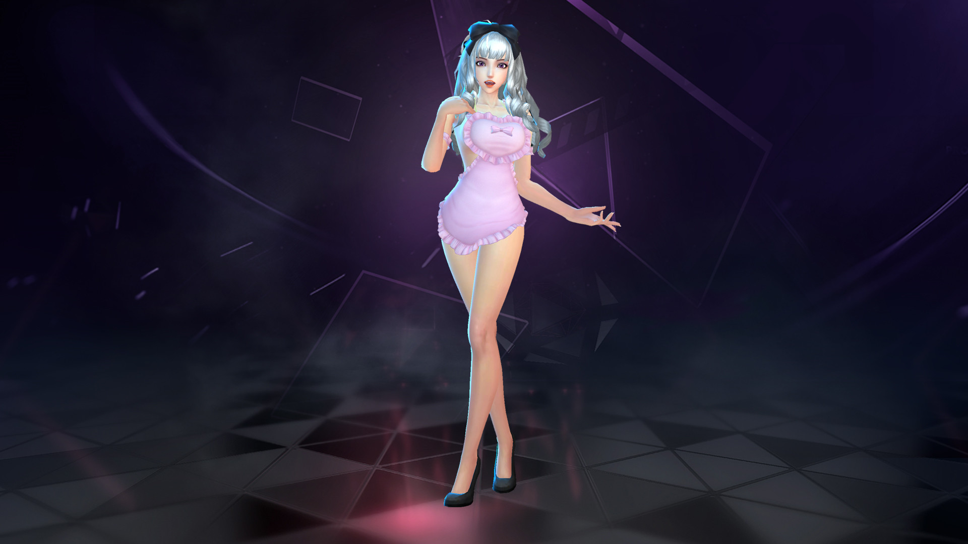 Angel Legion-DLC Seductive Maid(white&pink) screenshot