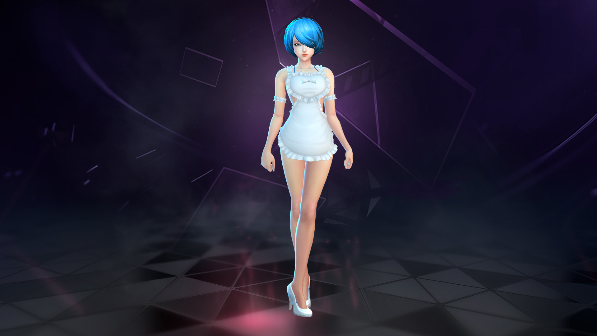Angel Legion-DLC Seductive Maid(white&pink) screenshot