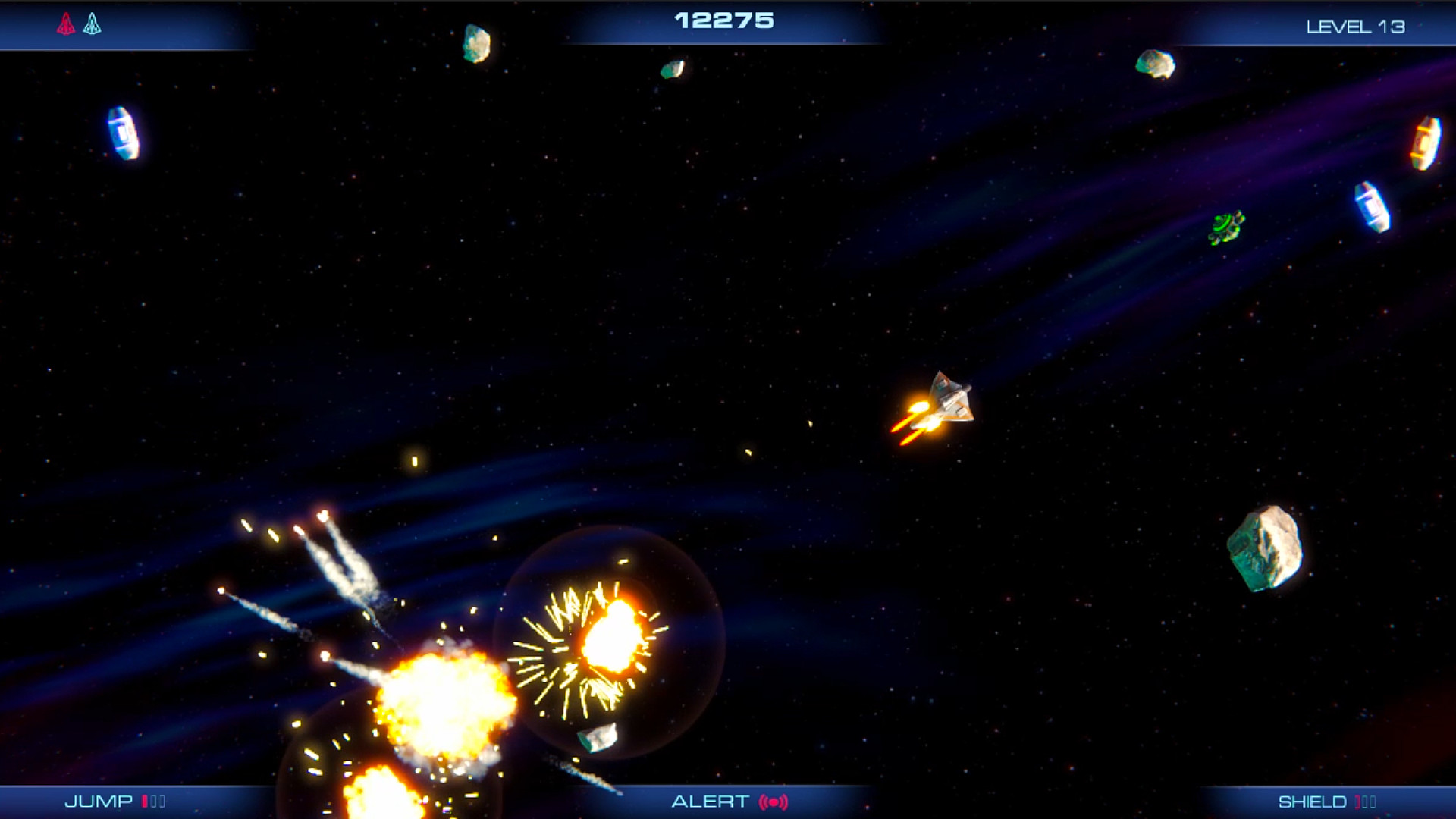 Battle Star Asteroids screenshot